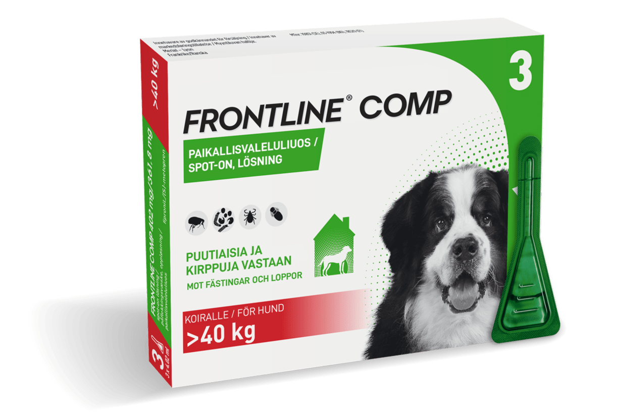 Frontline Comp paikallisvaleluliuos 3 x 4,02 ml