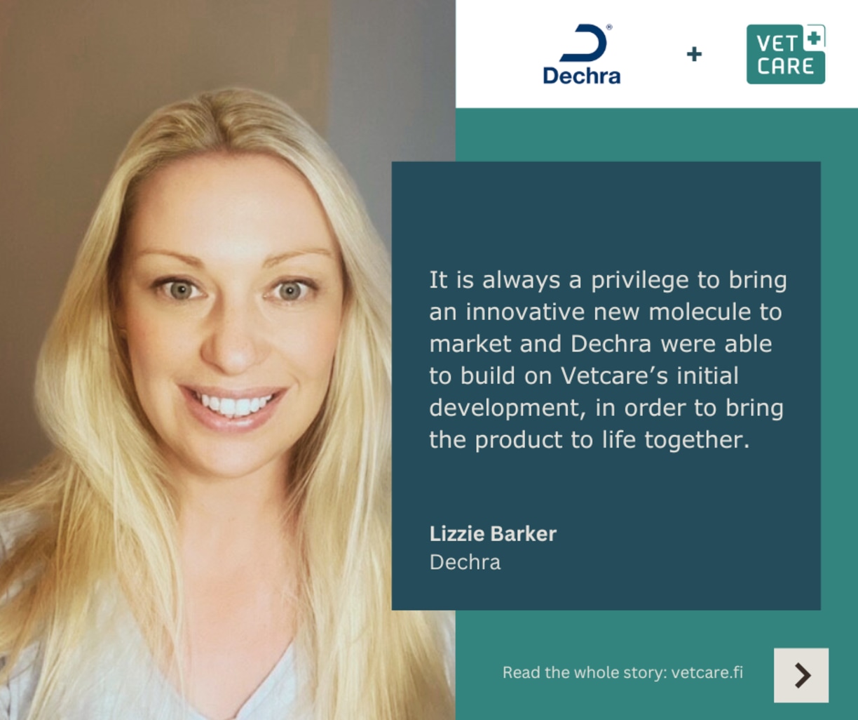Dechra testimonial Lizzie Parker