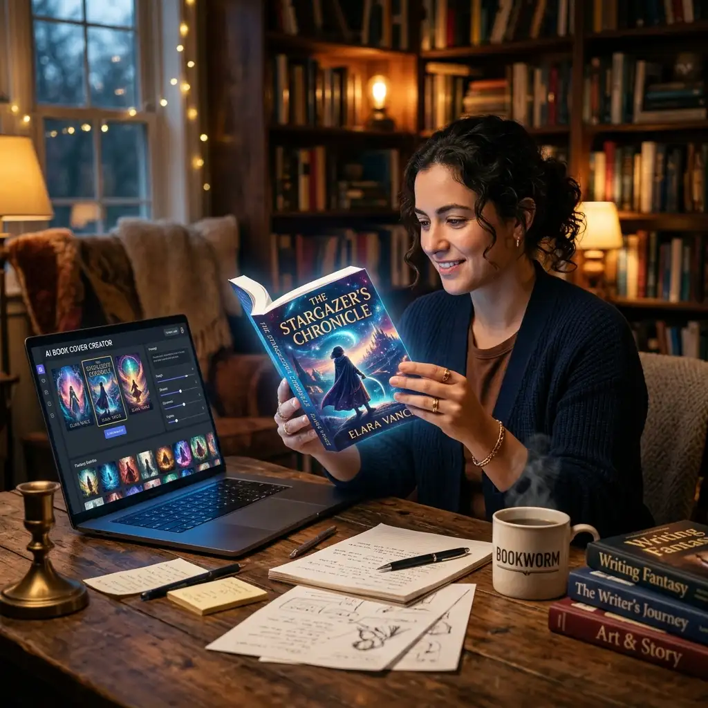 AI Book Cover Creator: How Authors Get a Professional Cover in Seconds (Not Weeks)