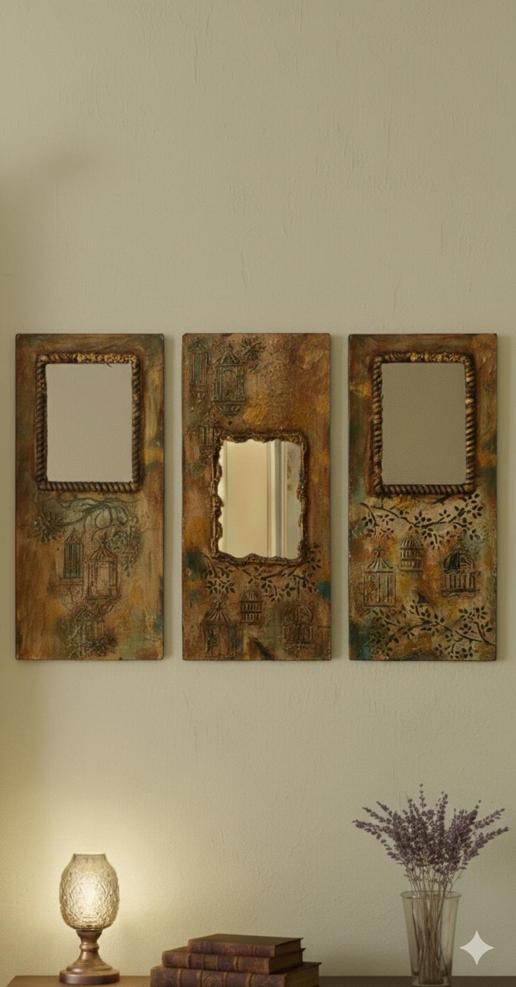 Sahara Lantern Reflection Panels — ديكوباج يدوي في قطر