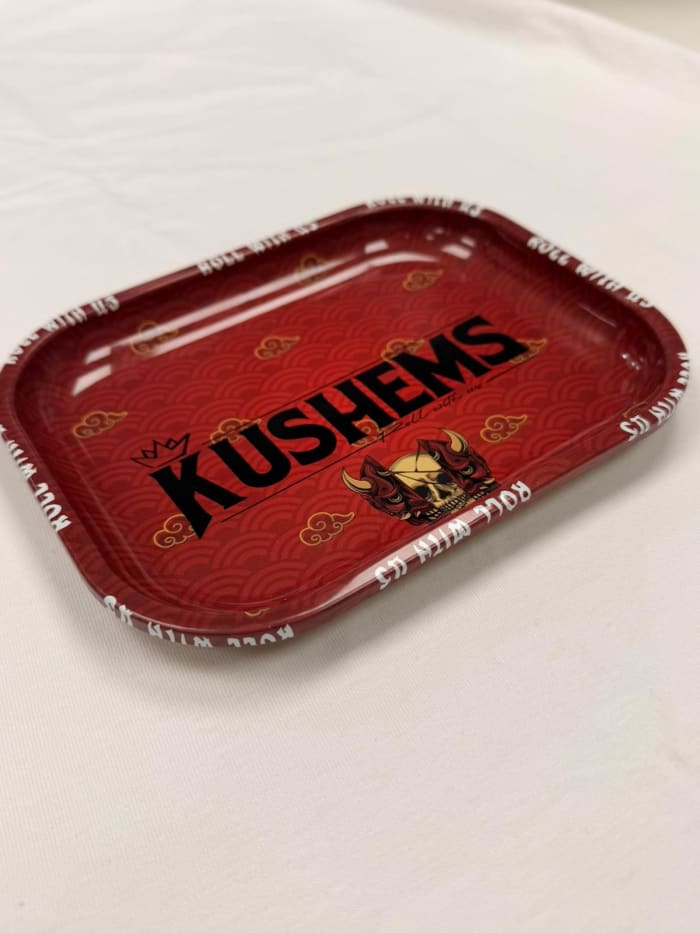 Kushems Oriental Style Rolling Tray