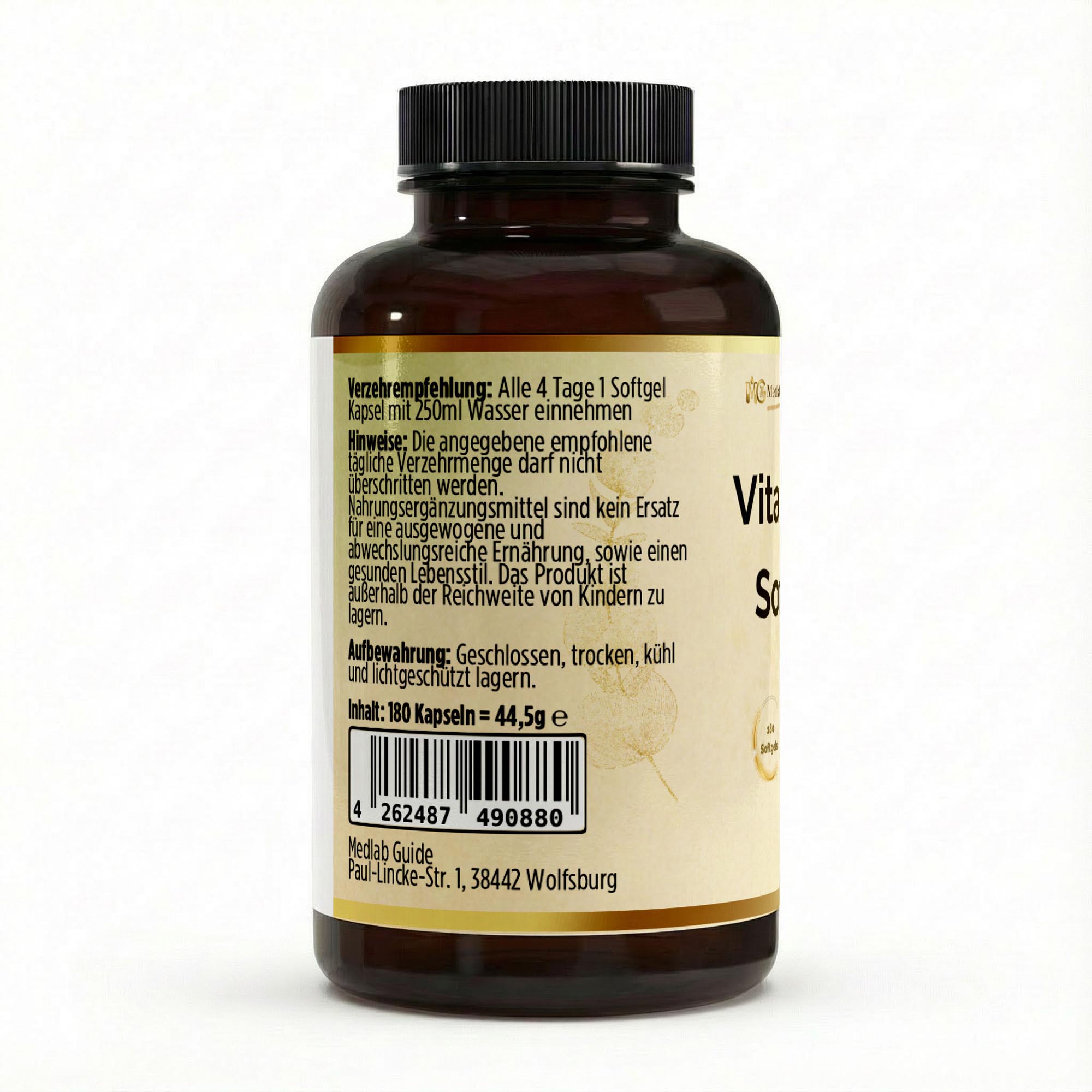 Vitamin D3 4.000 IE - 180 Softgels