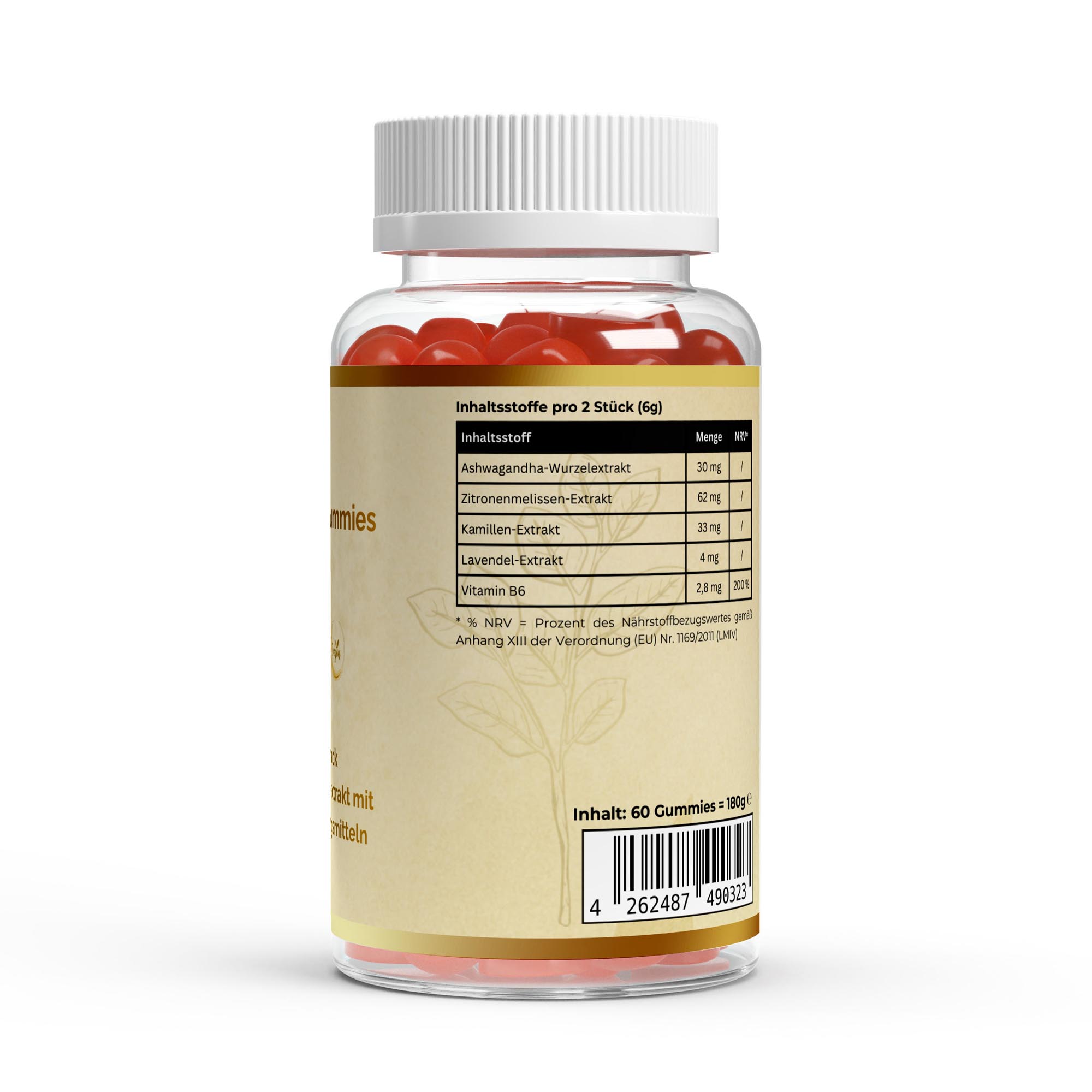 Ashwagandha + Vitamin B6 Gummies - 60 Stk.