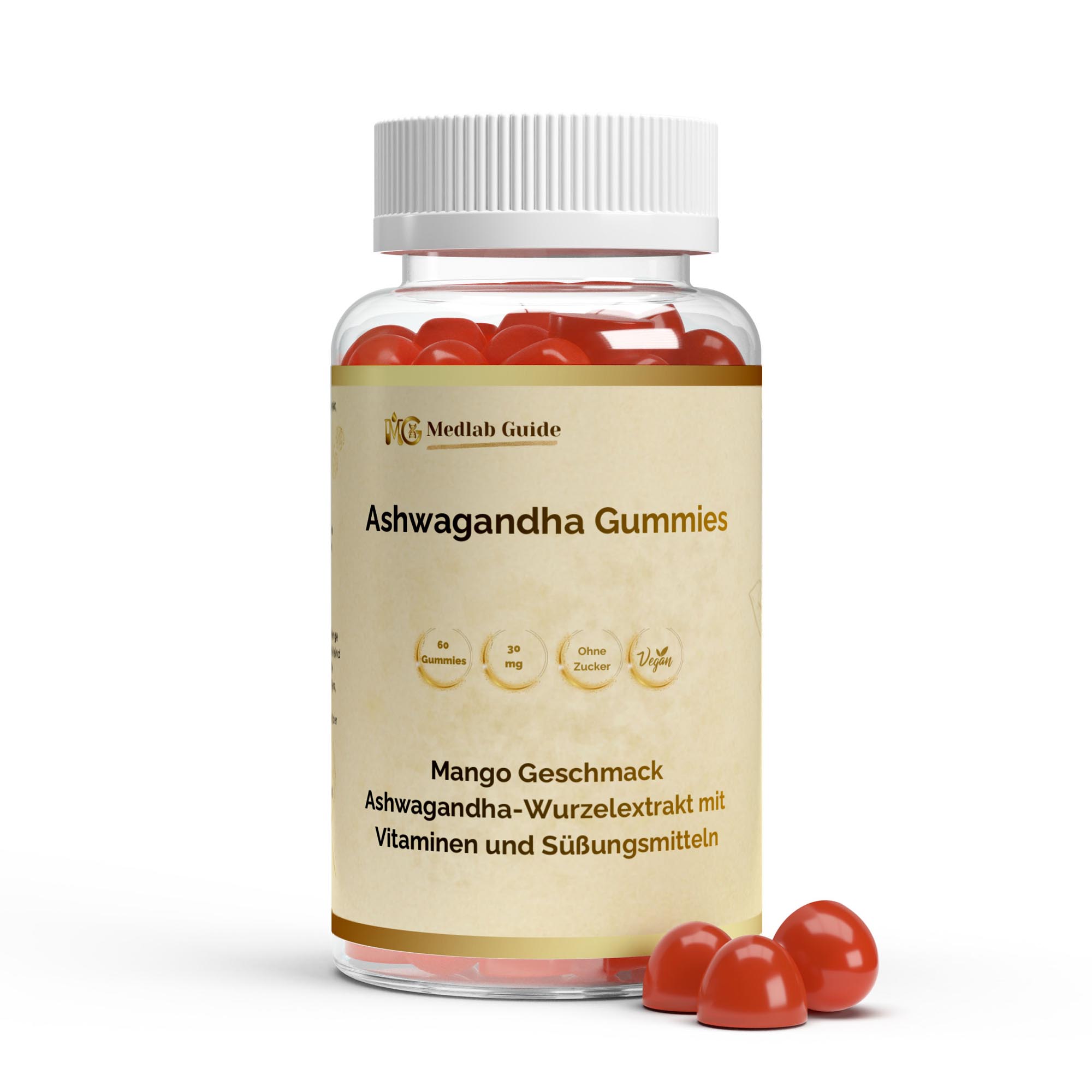 Ashwagandha + Vitamin B6 Gummies - 60 Stk.
