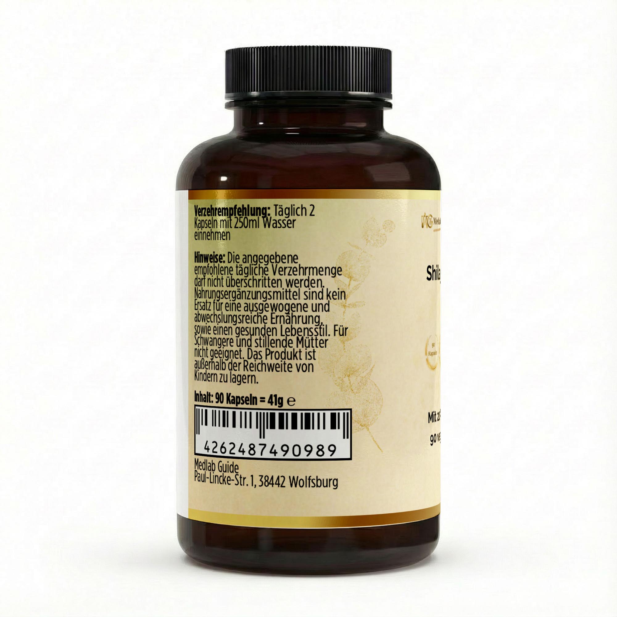 Shilajit (20% Fulvinsäure) - 90 vegane Kapseln