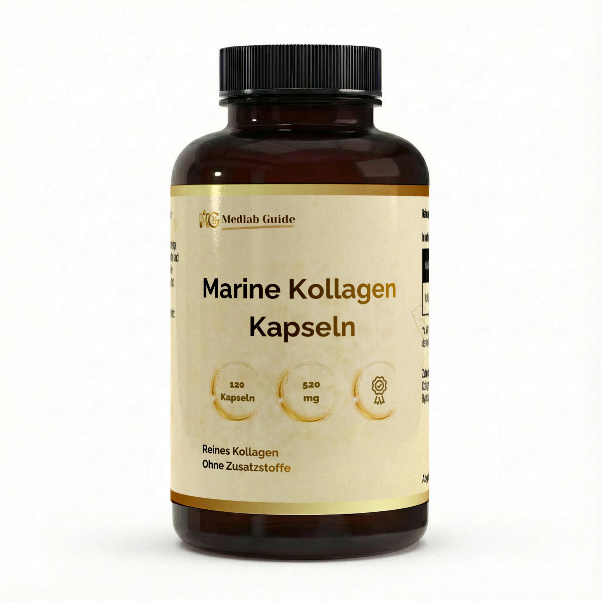 Marine Kollagen Peptide (2000-5000 DA) - 120 Kapseln
