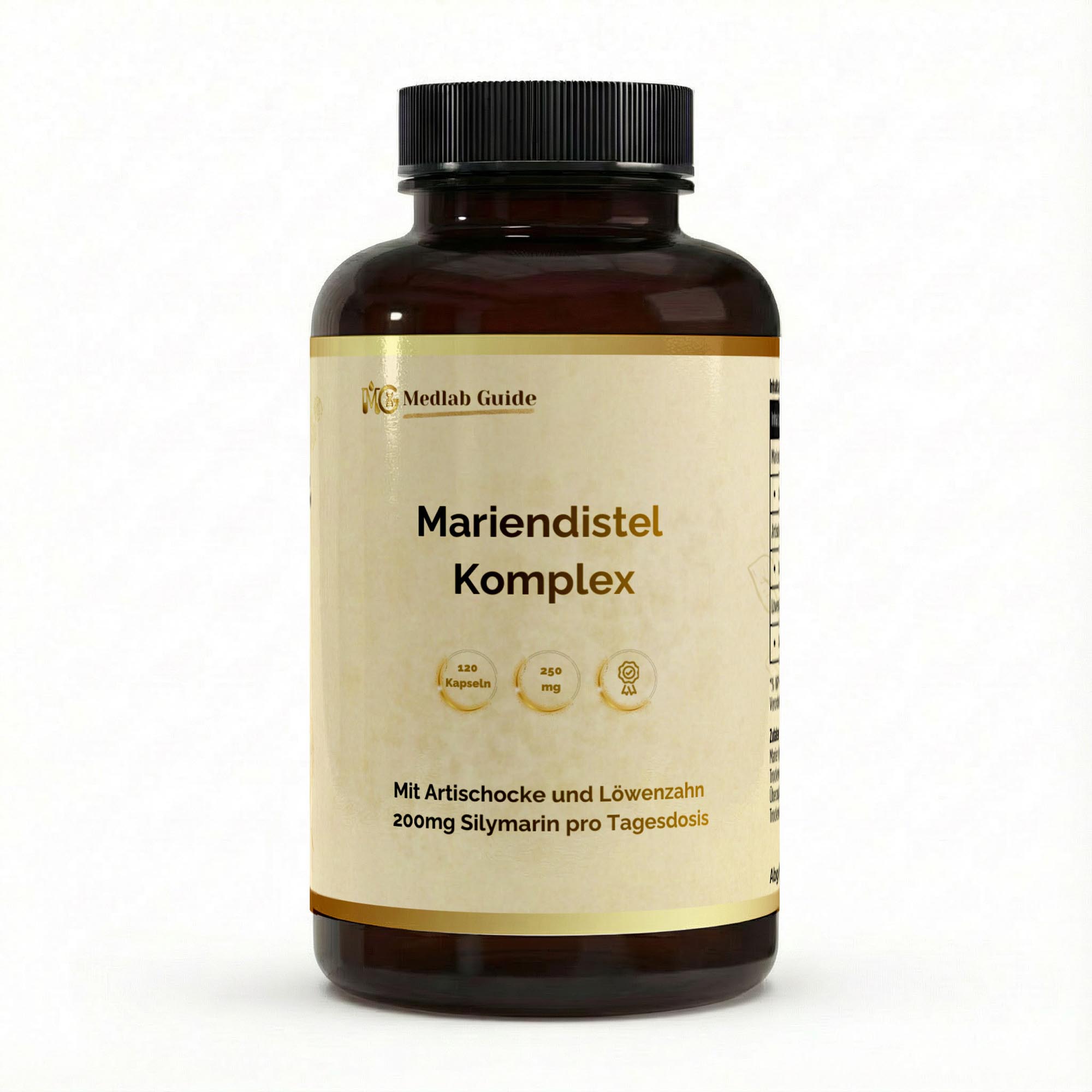Mariendistel Artischocke Löwenzahn Komplex - 120 Kapseln