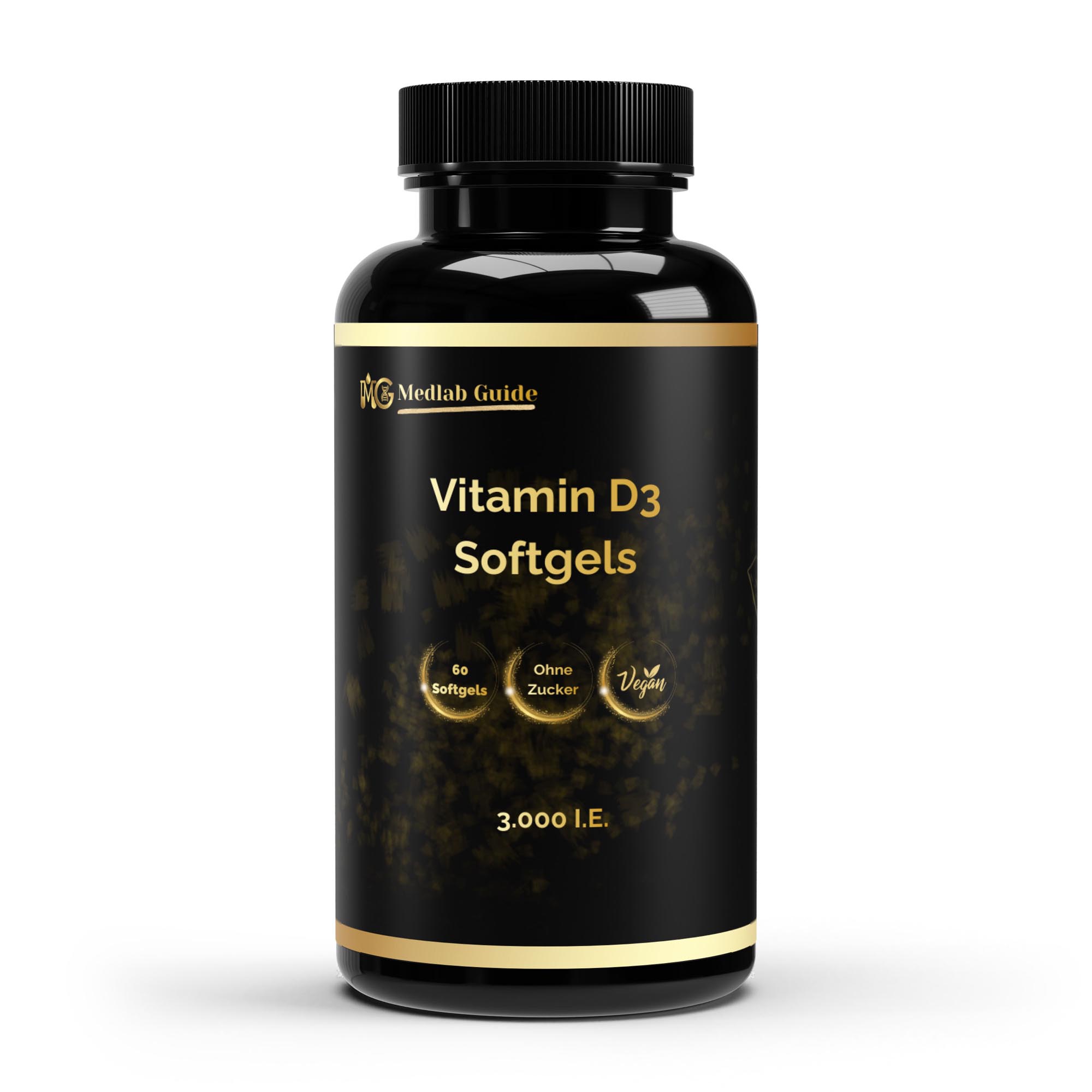Vitamin D3 3.000 I.E - 60 vegane Softgels