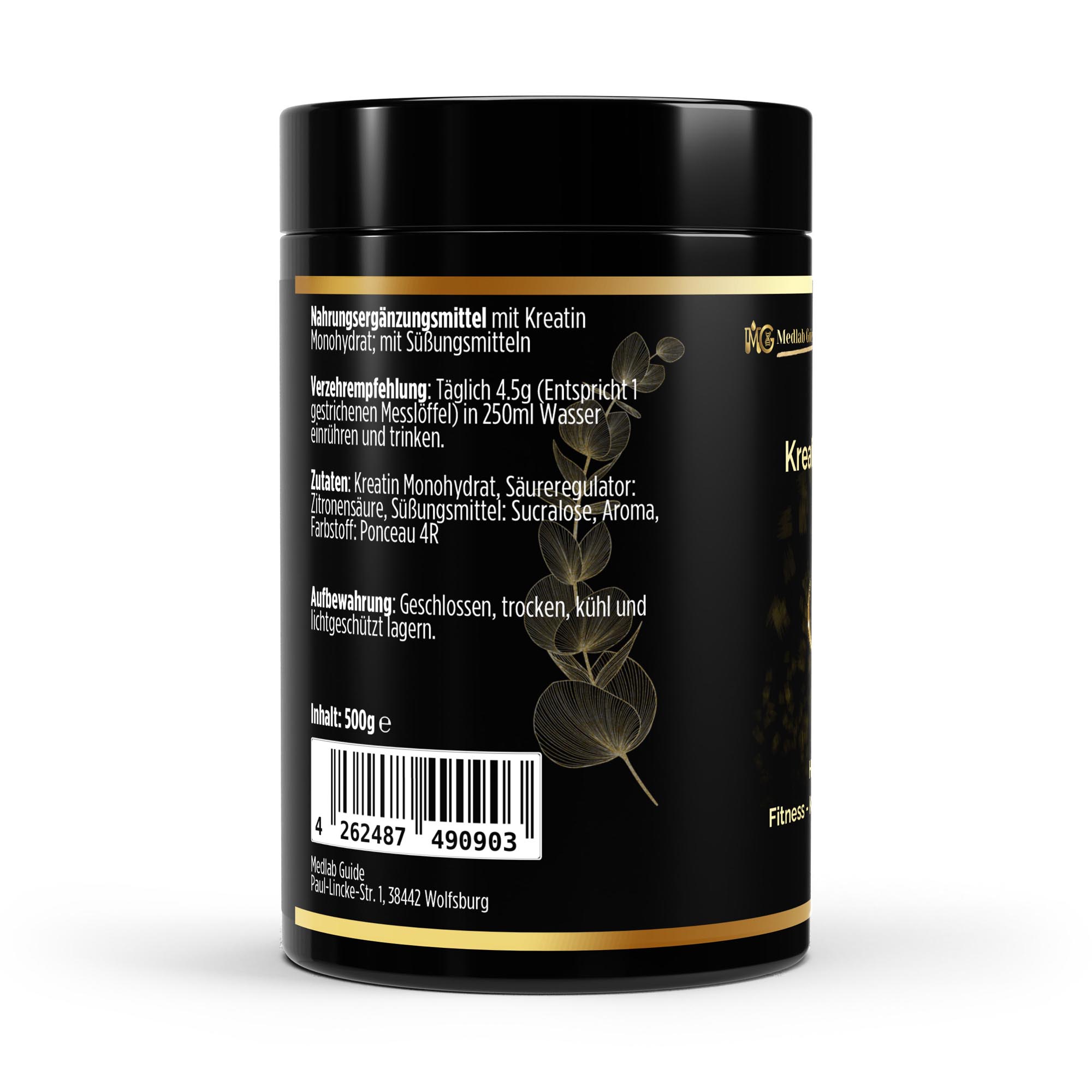 Kreatin Monohydrat Raspberry- 500g