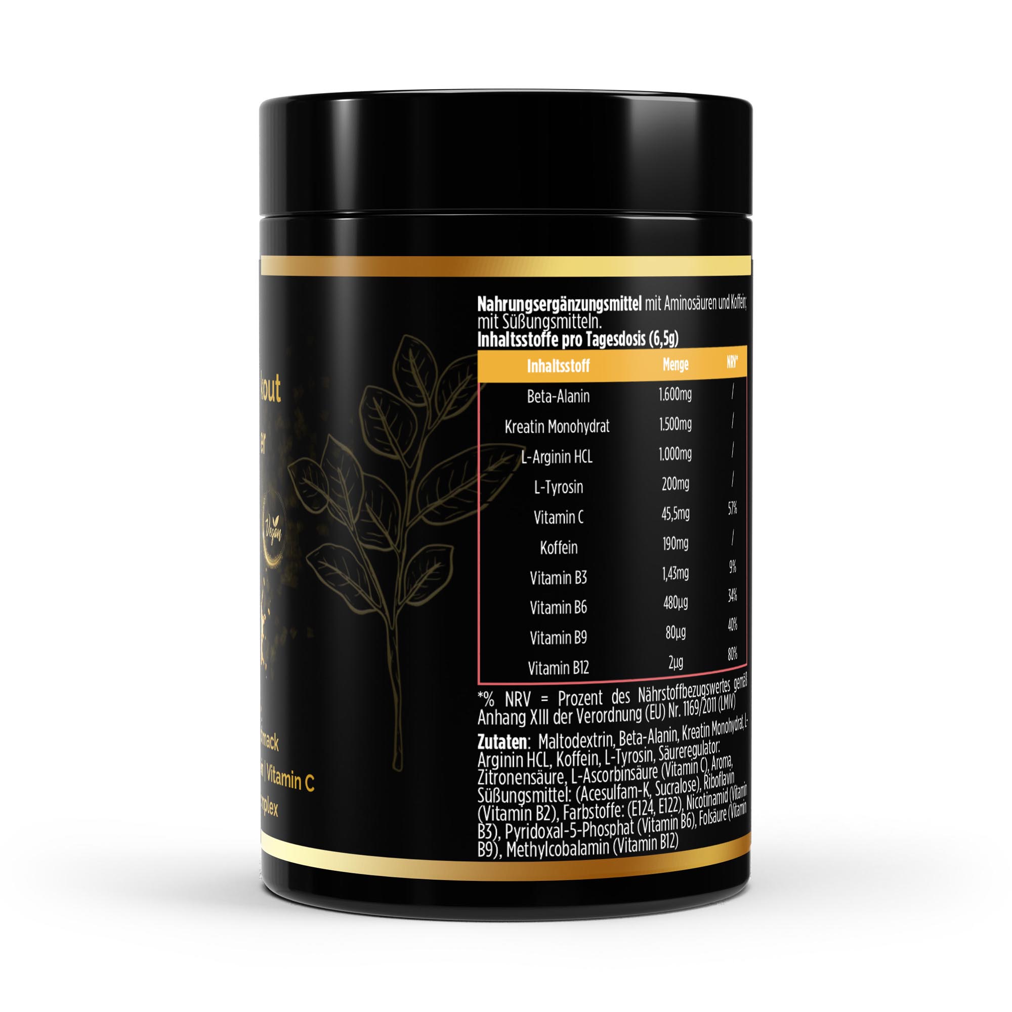 Pre-Workout Booster Orange - 520g