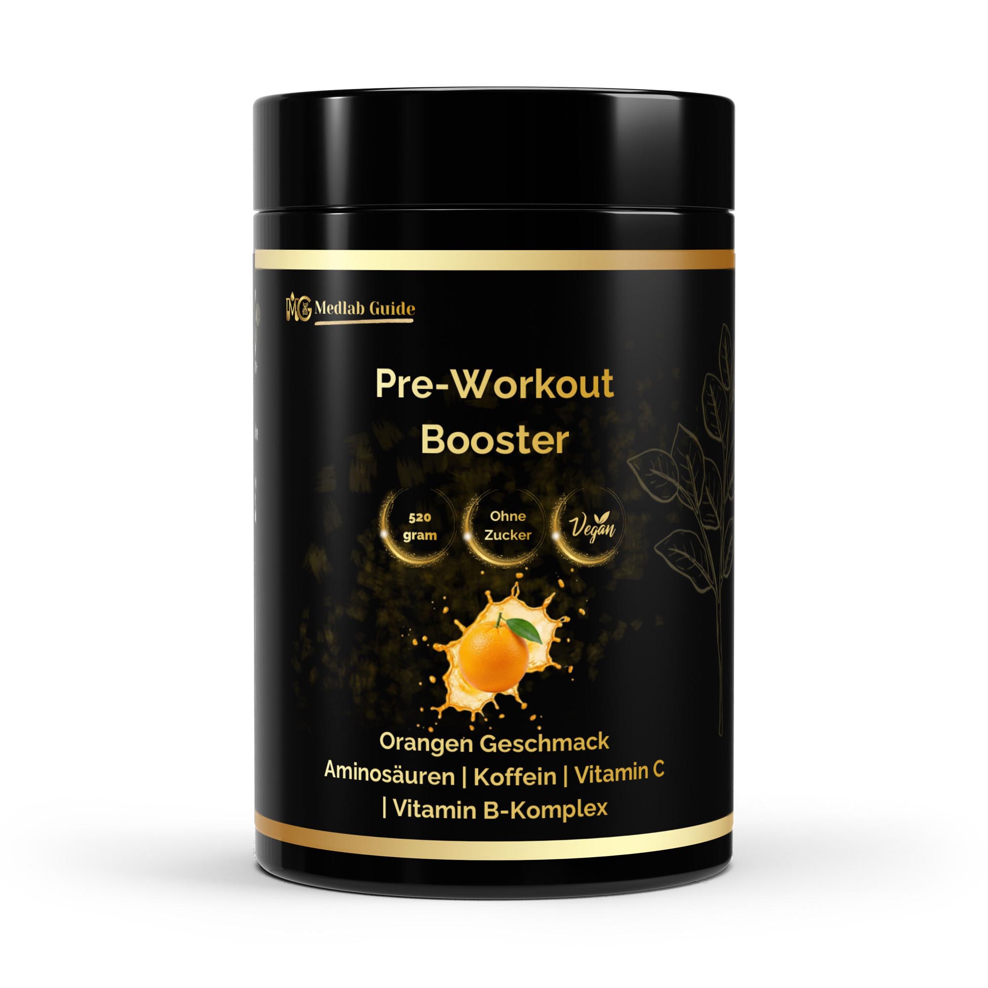 Pre-Workout Booster Orange - 520g