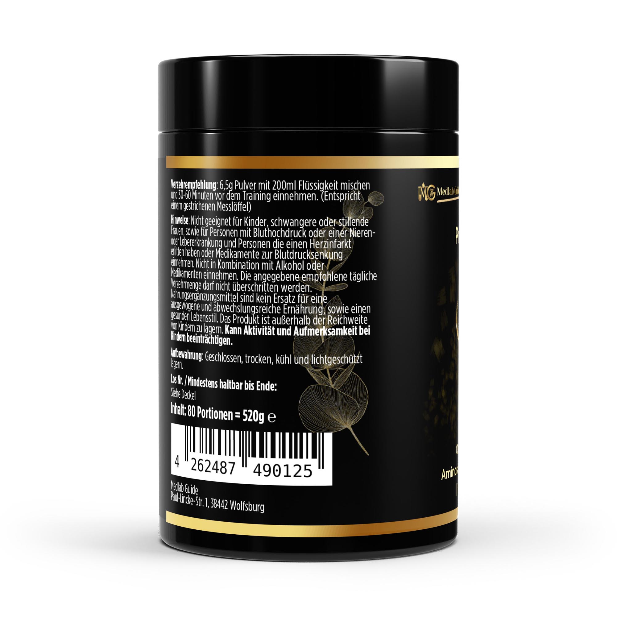 Pre-Workout Booster Orange - 520g