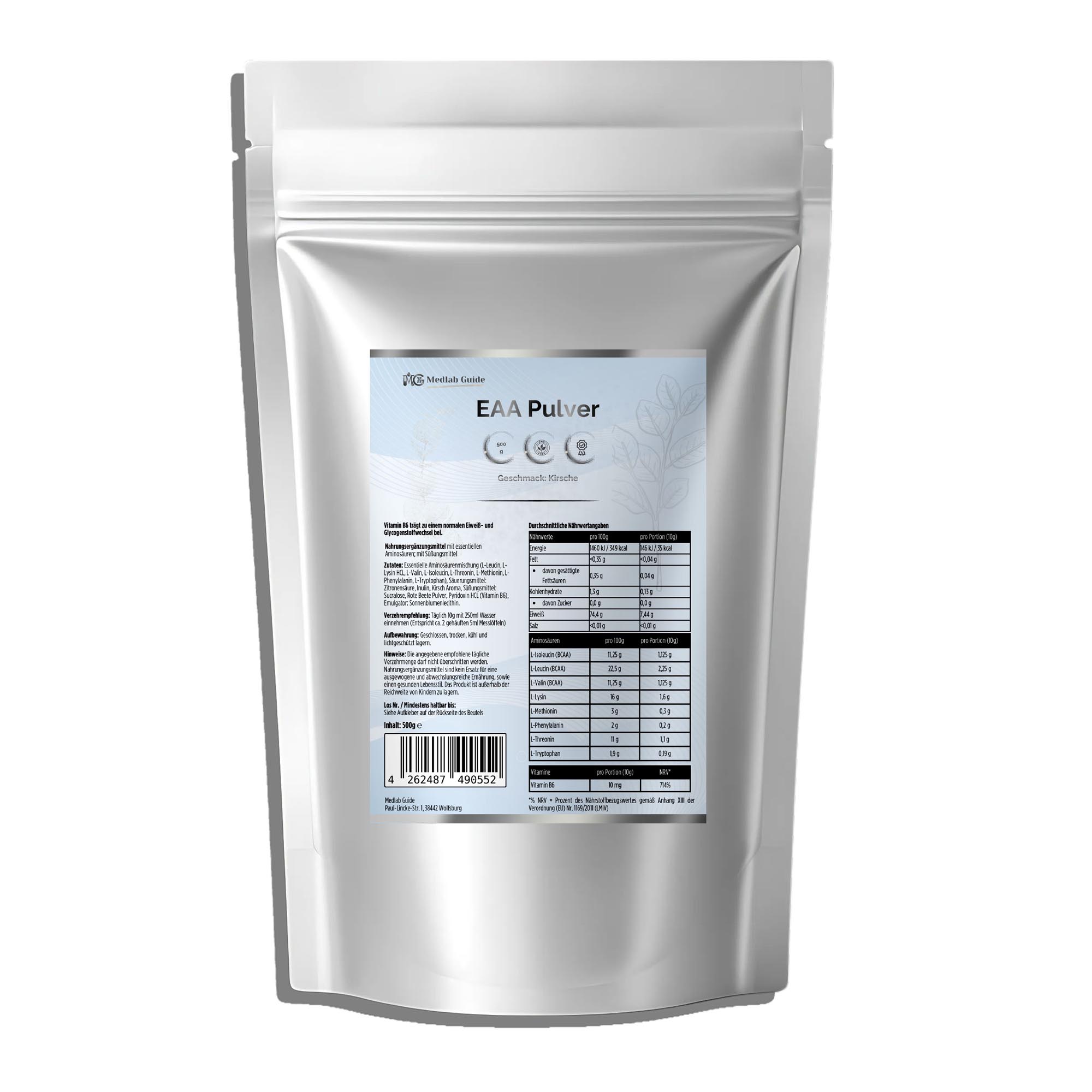 EAA (Essentielle Aminosäuren) Kirsche - 500g