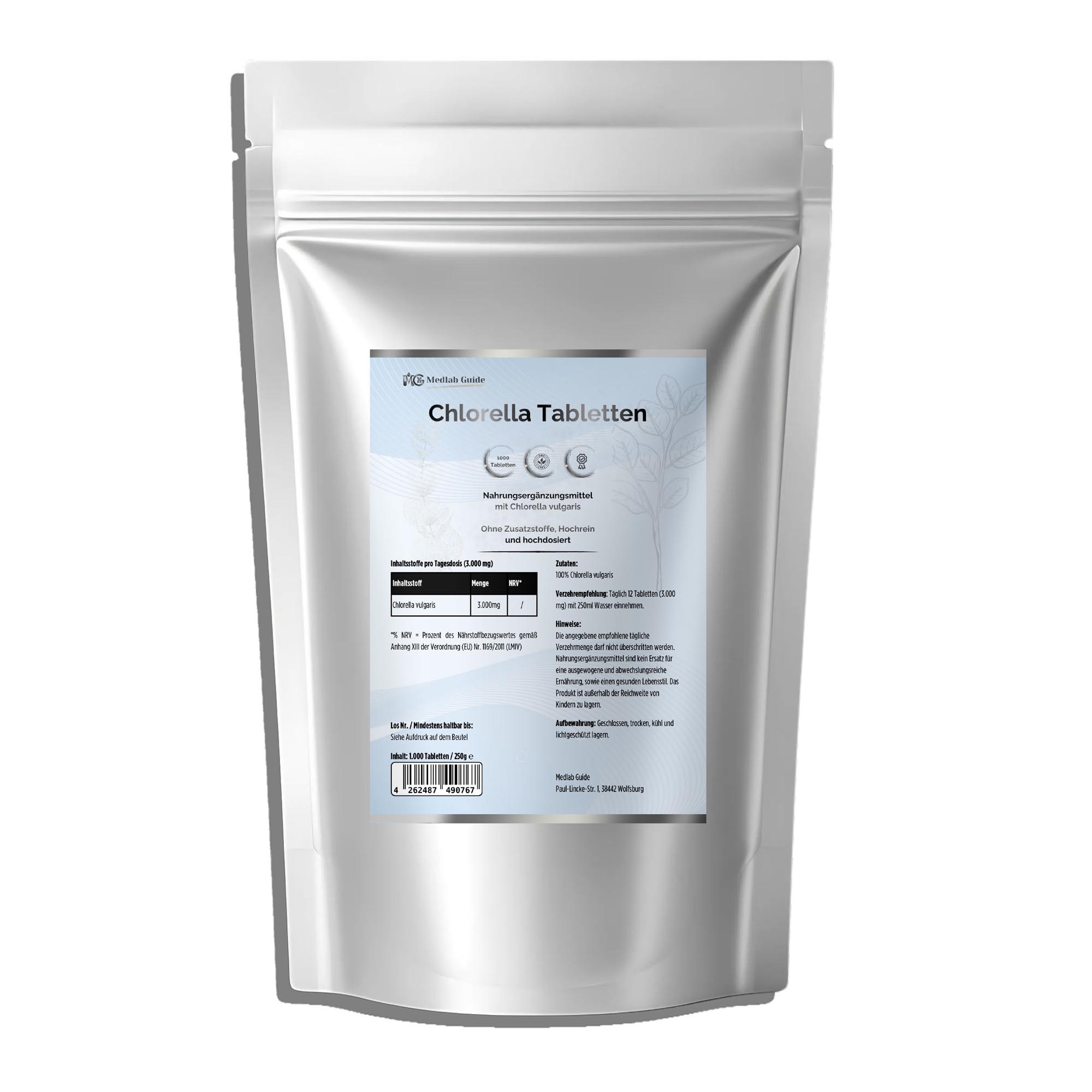 Chlorella - 1000 Tabletten
