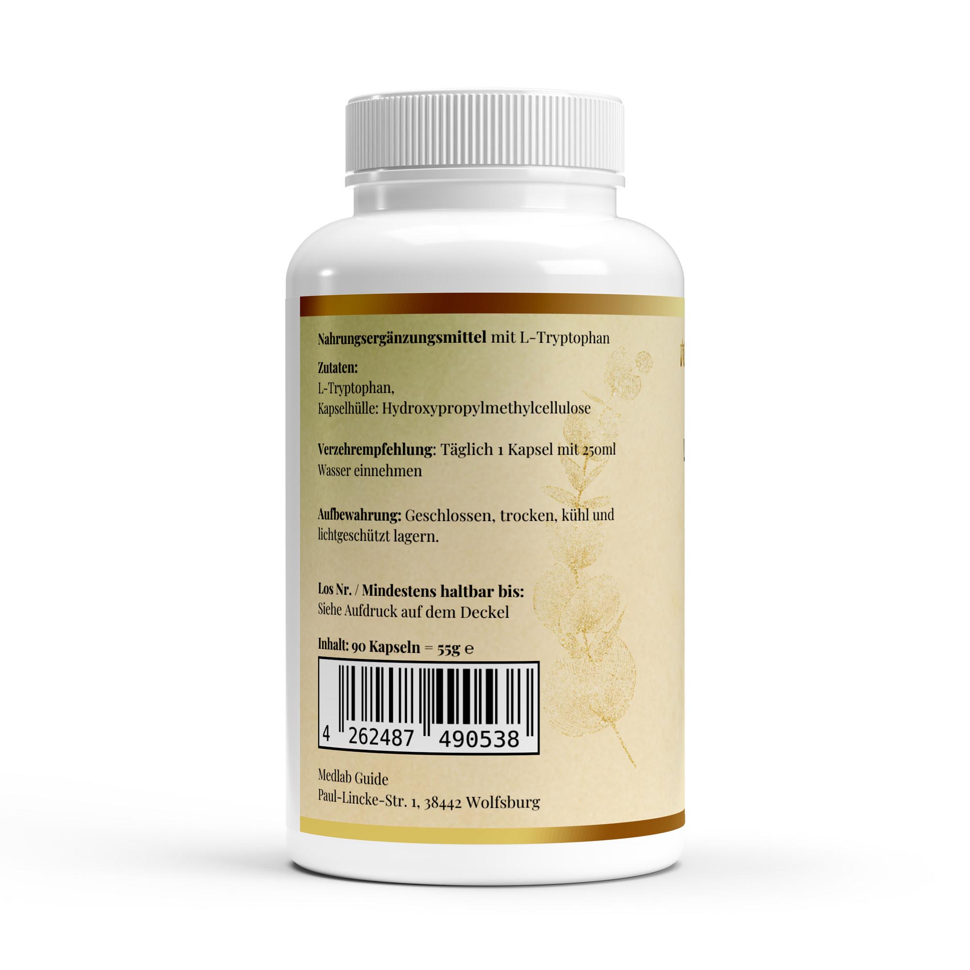 L-Tryptophan - 90 Kapseln