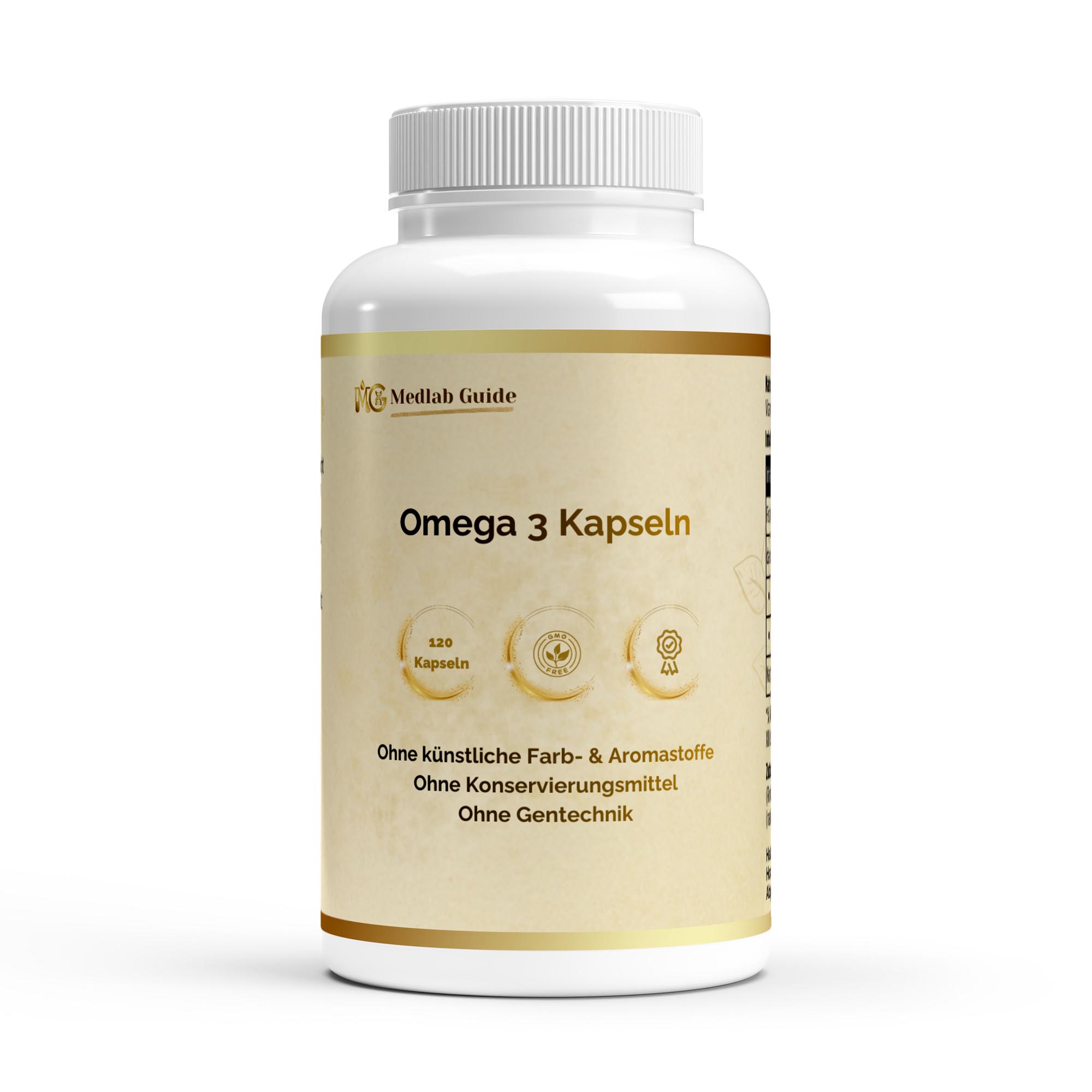 Omega 3 Triglyceride 18/12 (Halal Gelatine) - 120 Softgels