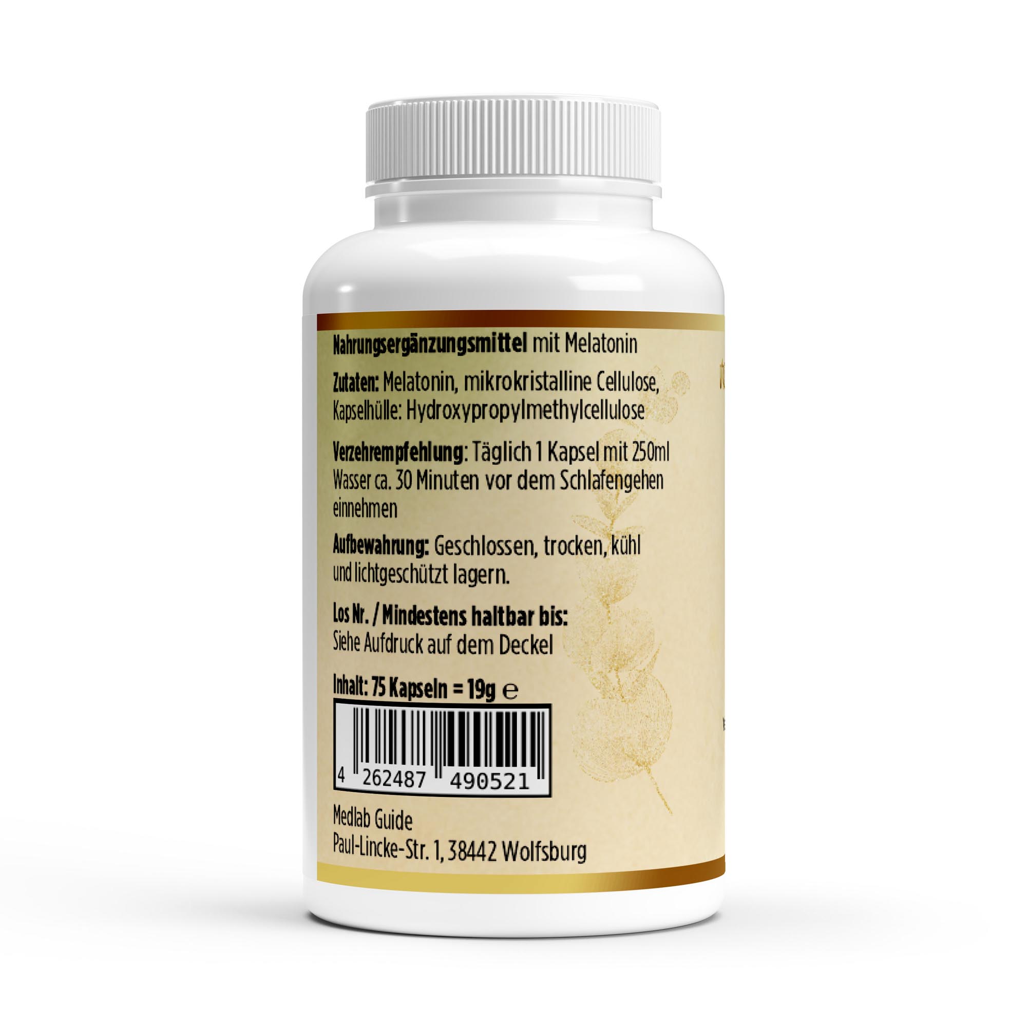 Melatonin - 75 Kapseln