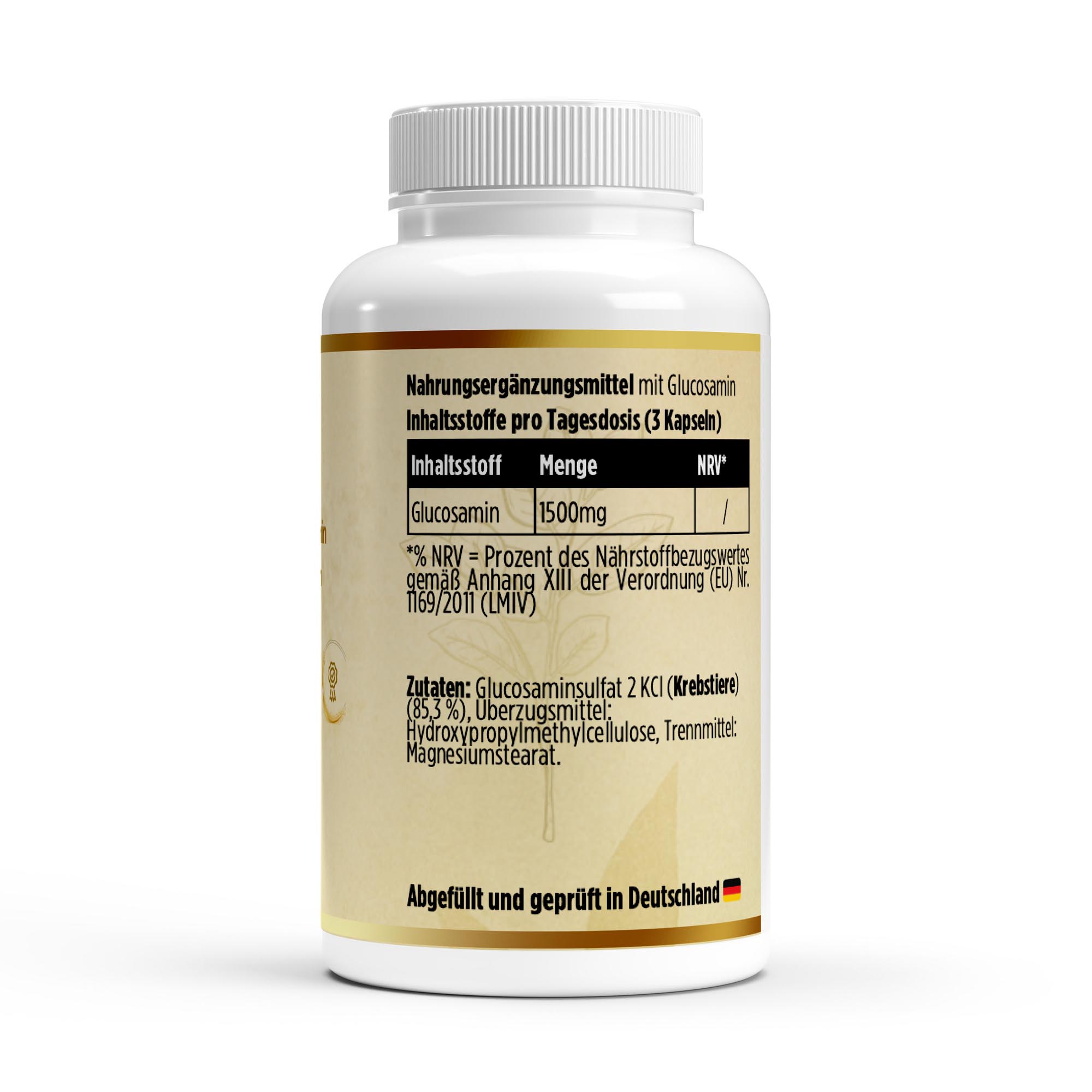 Glucosamin 500mg - 90 Kapseln