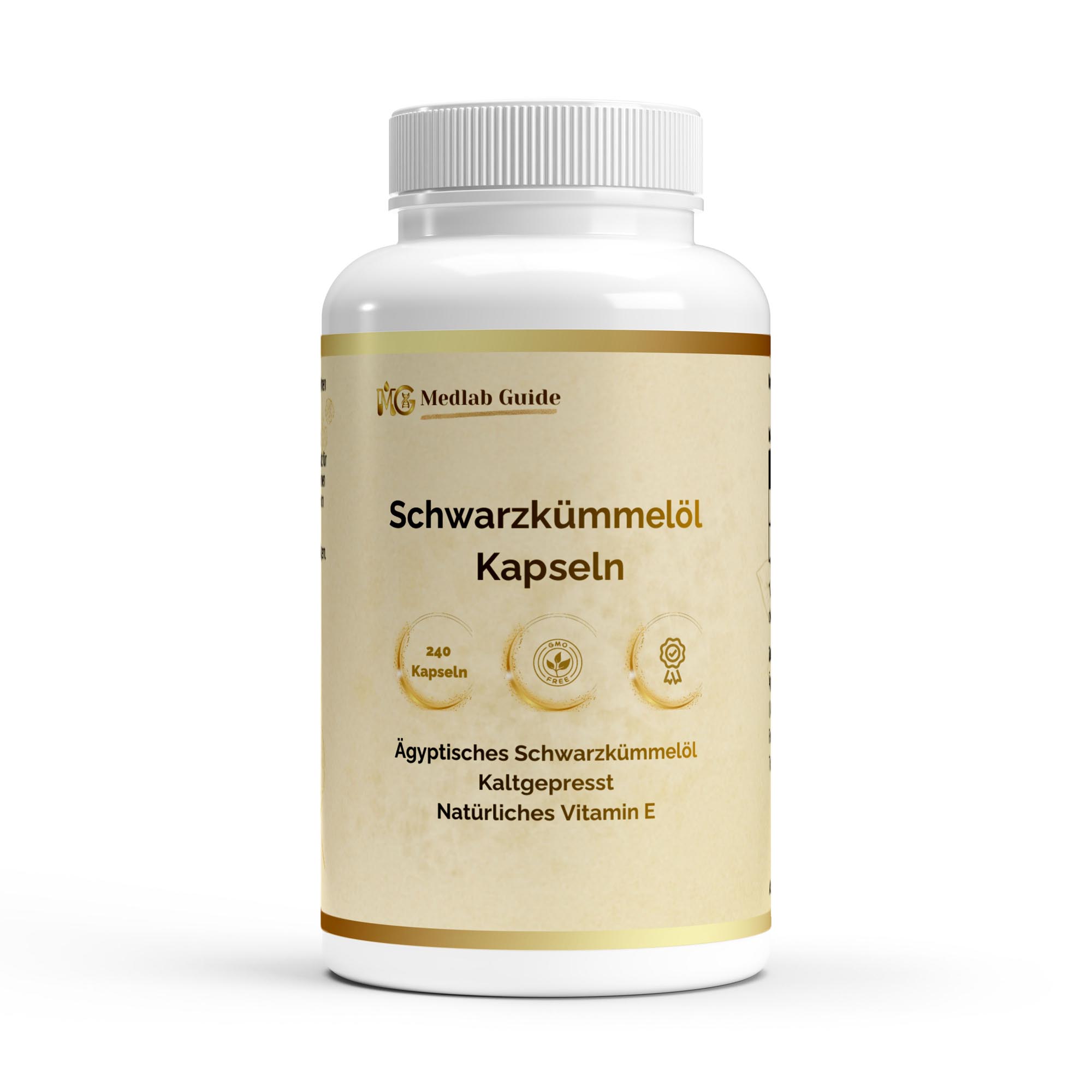 Ägyptisches Schwarzkümmelöl - 240 vegane Softgels