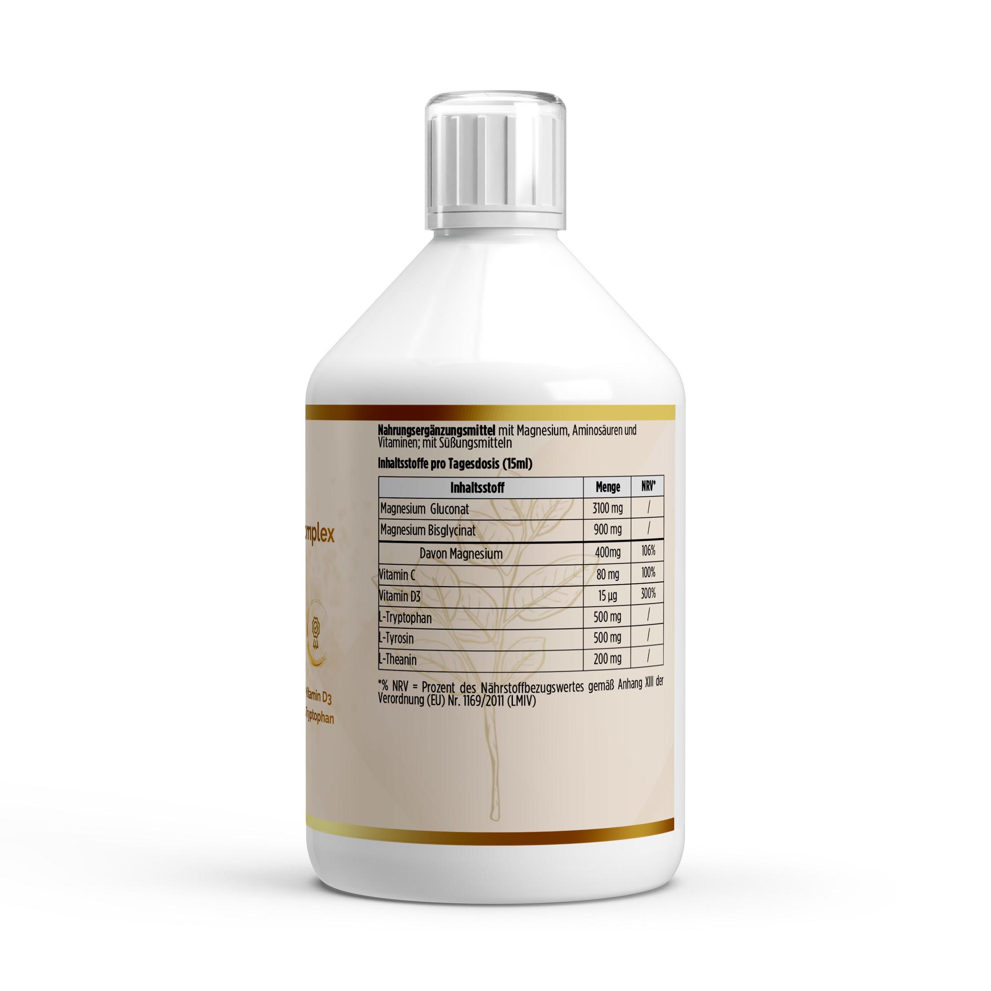 Magnesium Komplex Shots Plus+ - 500ml