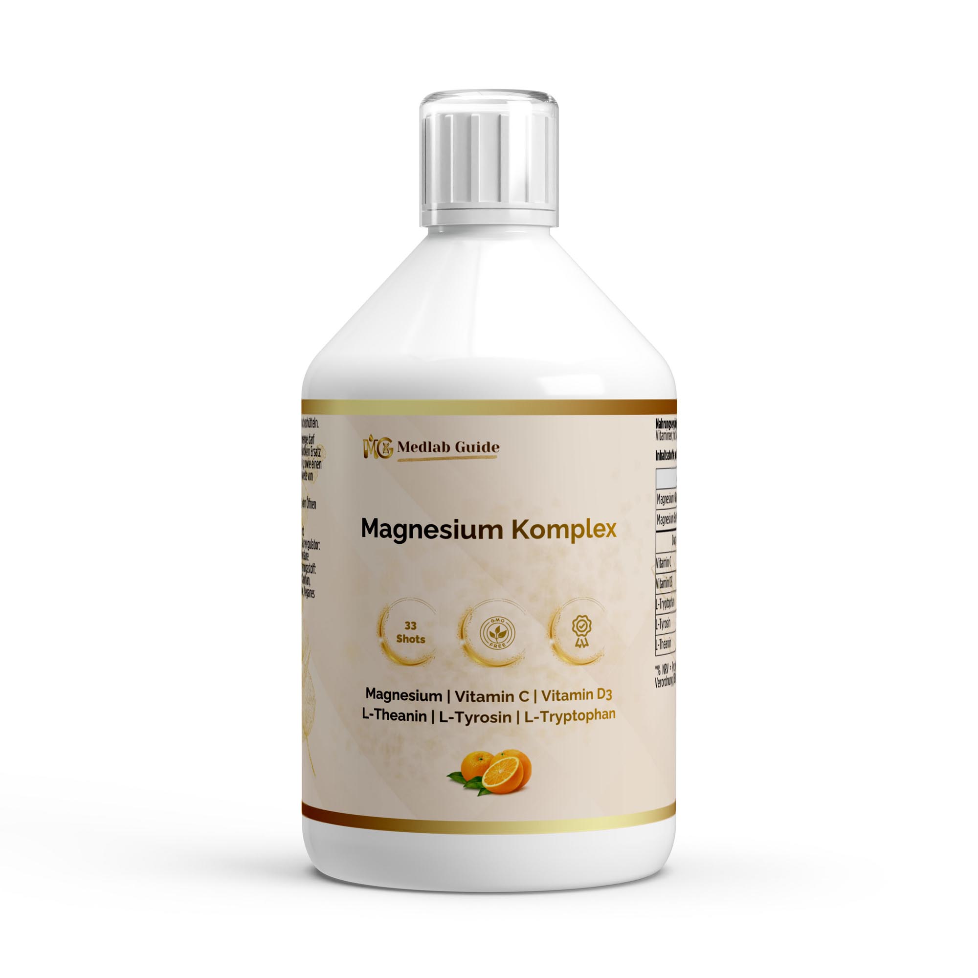 Magnesium Komplex Shots Plus+ - 500ml