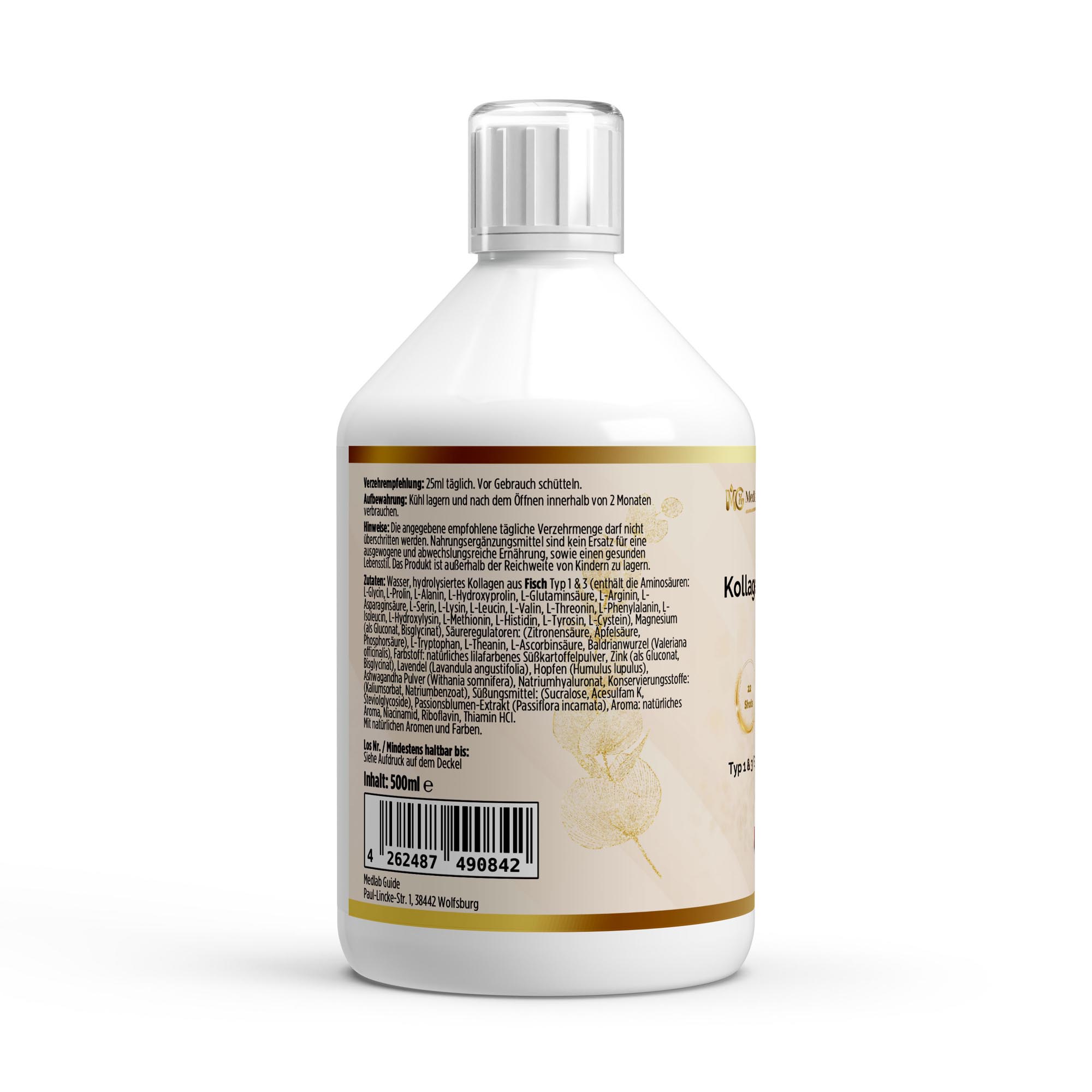 Kollagen Night Plus+ (1500 DA) Shots - 500ml