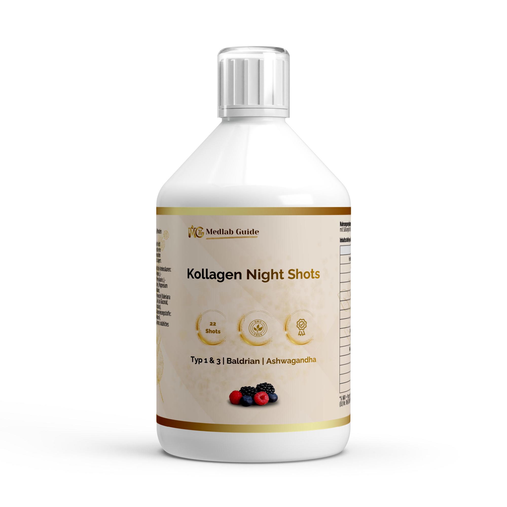 Kollagen Night Plus+ (1500 DA) Shots - 500ml