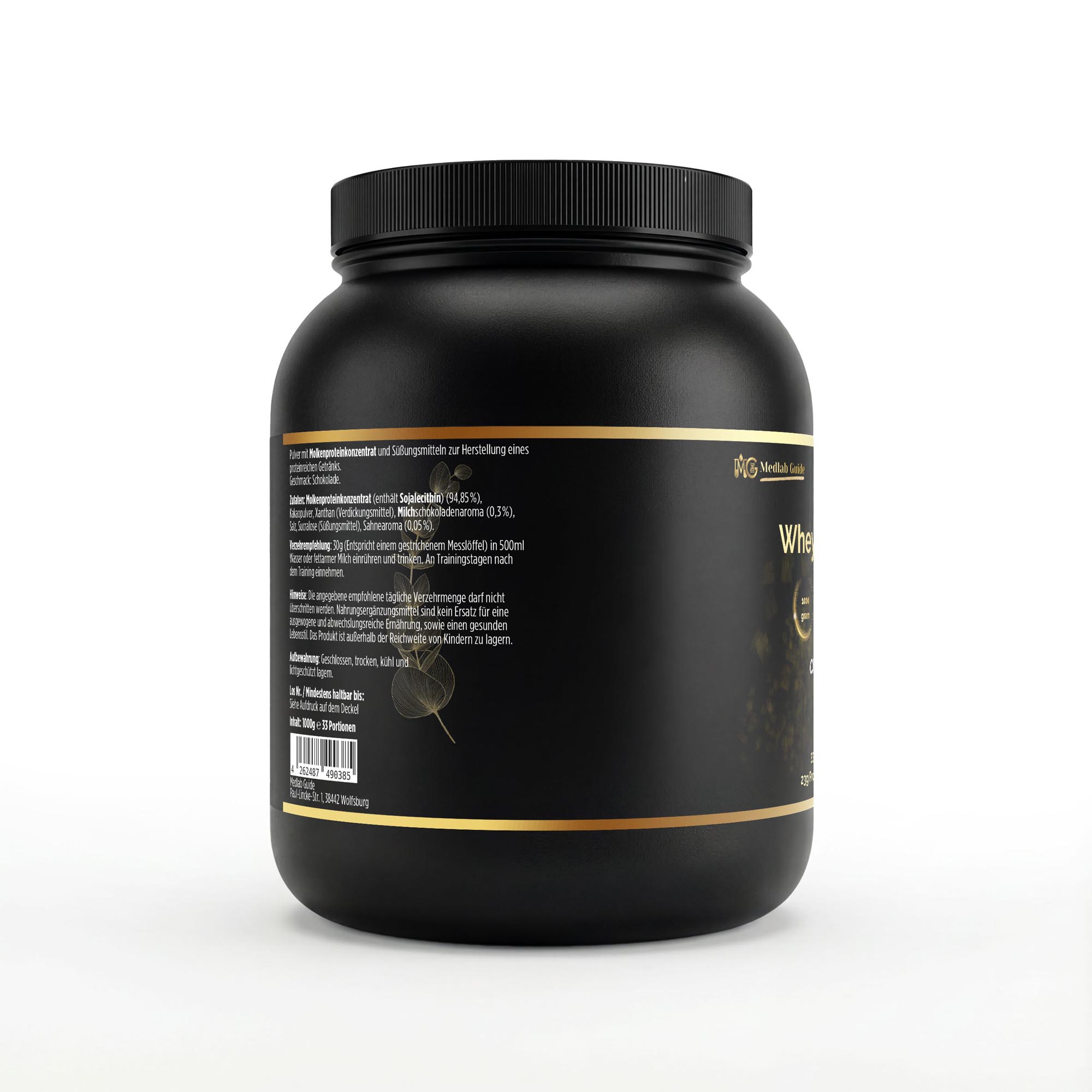 Premium Whey Protein Schokolade - 1.000g