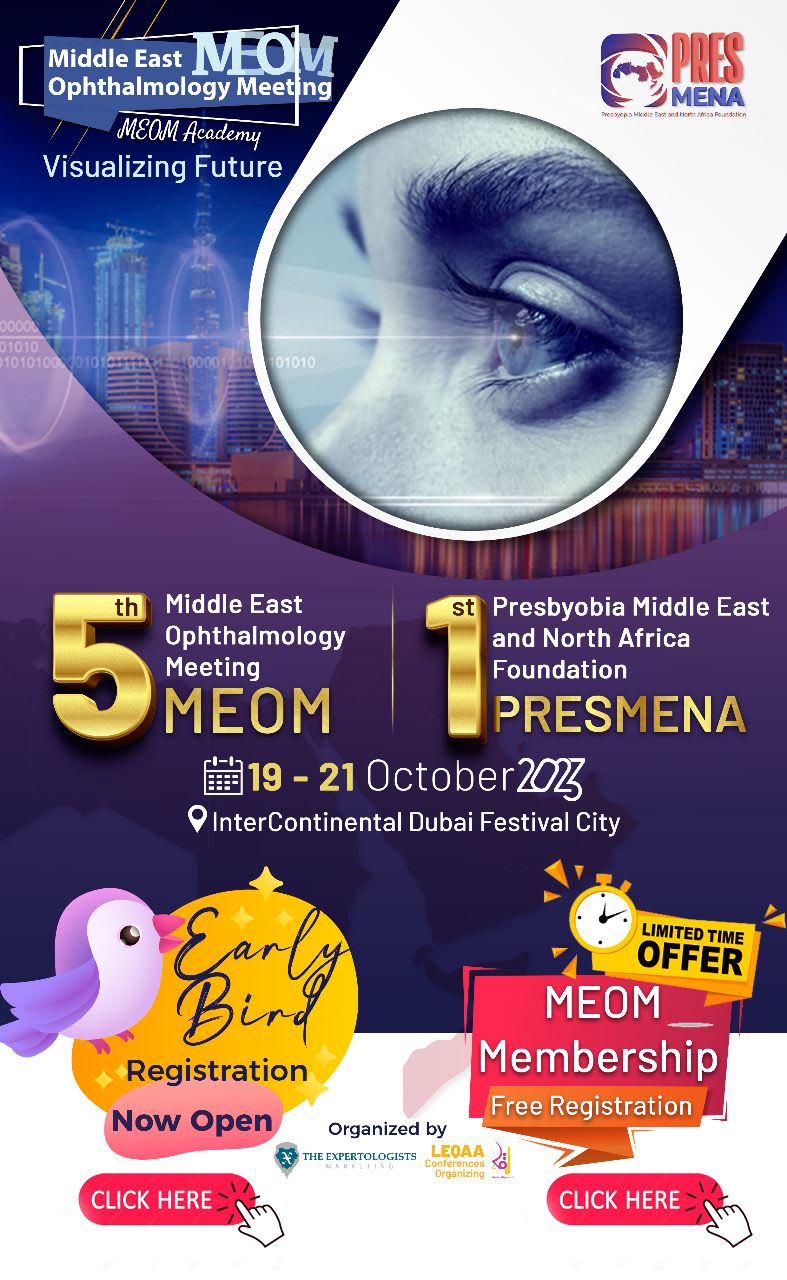 5th Middle East Ophthalmology Meeting (MEOM 2023) Leqaa