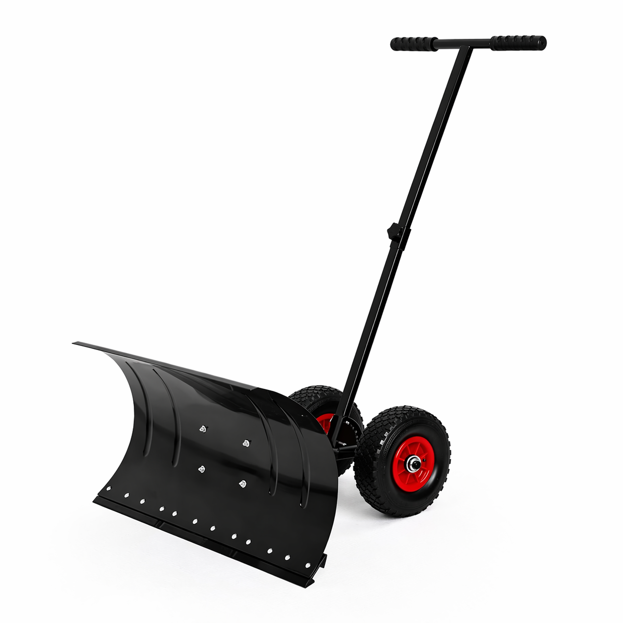 Snow Pusher T Handle with Wheels L740xW350mm