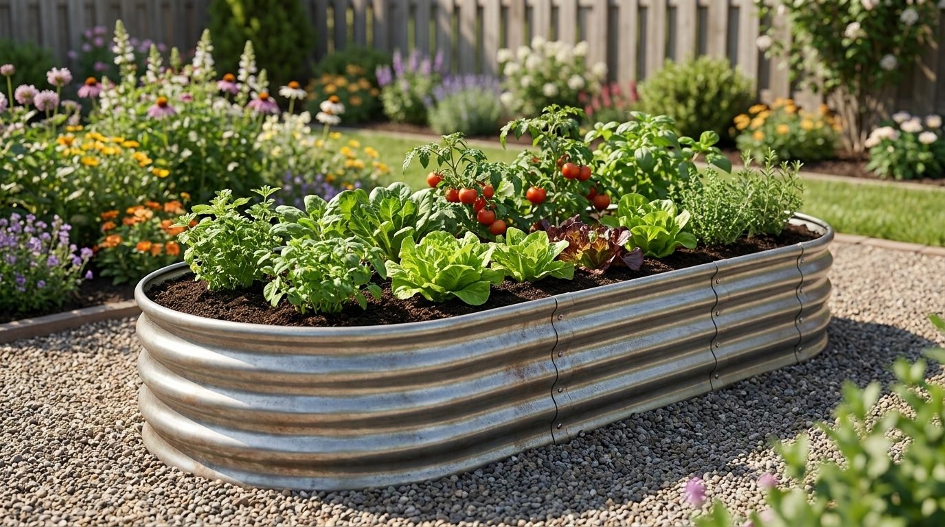 Galvanized steel construction