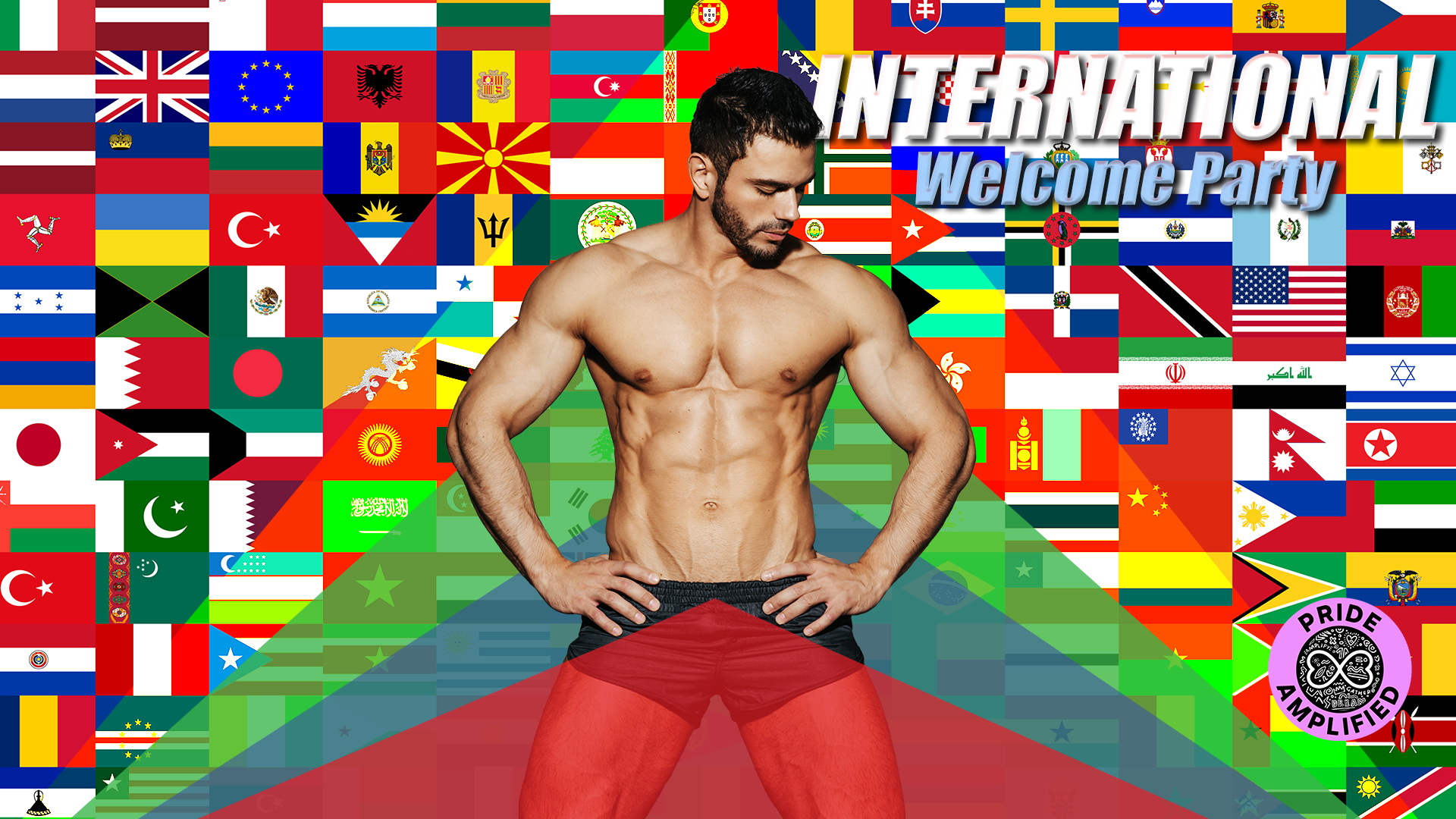 International Welcome Party poster
