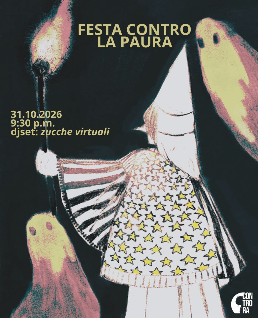 Locandina di FESTA CONTRO LA PAURA