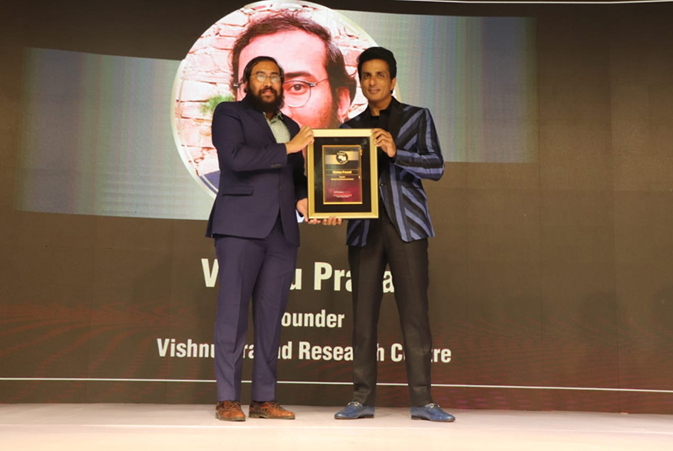 Scientist Vishnu Prassad Honoured with Times 40 Under 40 for Innovations in Sustainability and Advanced Research