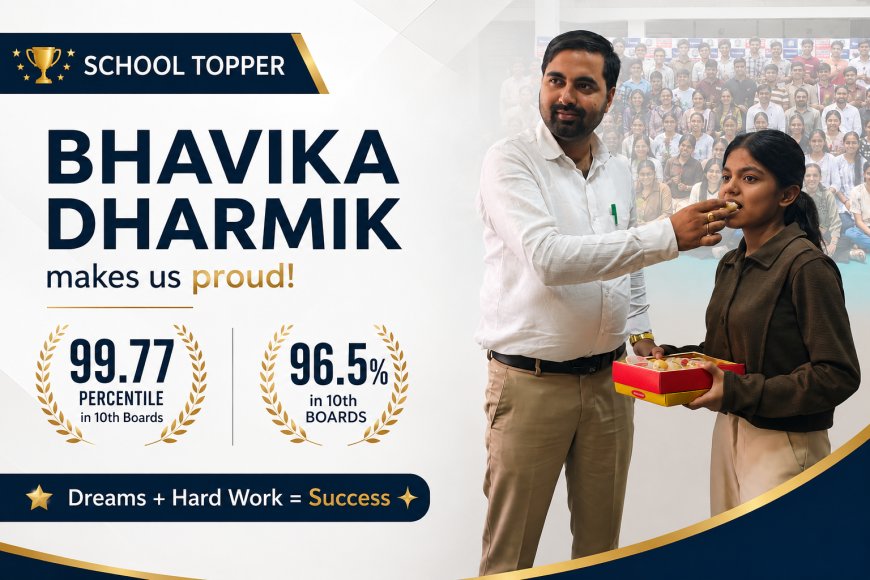 Deep Darshan Vidhya Sankul Surat Celebrates Academic Excellence as Bhavika Dharmik Emerges SSC 2025–26 School Topper