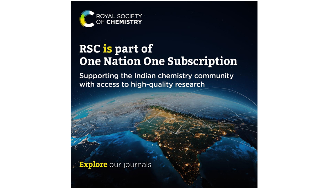 Royal Society of Chemistry Joins India’s One Nation One Subscription Initiative, Expanding Access for 18 Million Researchers and Students