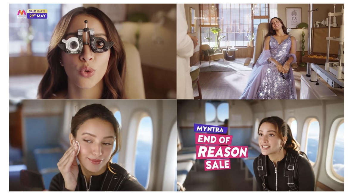 Myntra End of Reason Sale Returns with 6 Million+ Styles and a Fashion-First Campaign Featuring Tripti Dimri