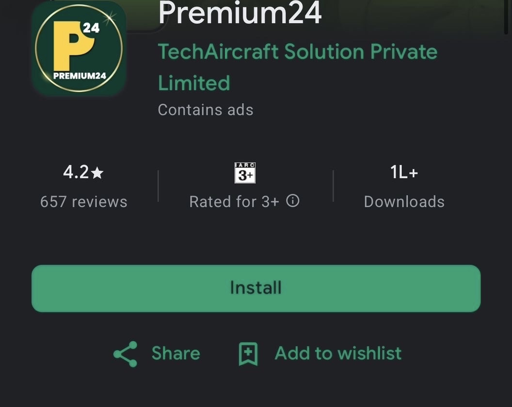 Premium24 Real or Fake? Complete Review Before Using The Application — Detail photograph 1