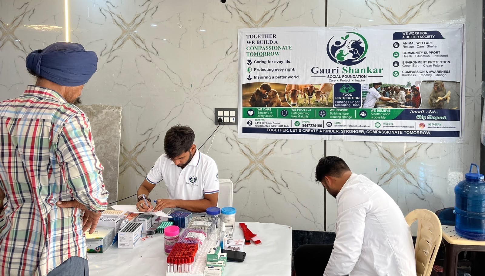 Successful Free Health Check-Up Camp in Chander Vihar Receives Overwhelming Response, Strengthening Community Healthcare Initiatives — Detail photograph 1