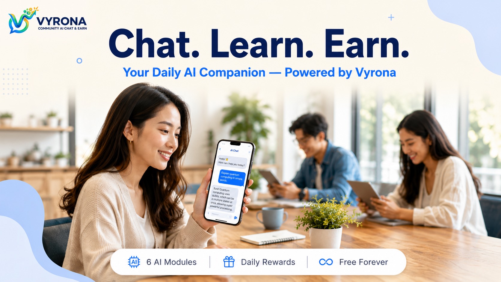 Vyrona AI Expands Its Ecosystem with Native Mobile Apps for iOS and Android