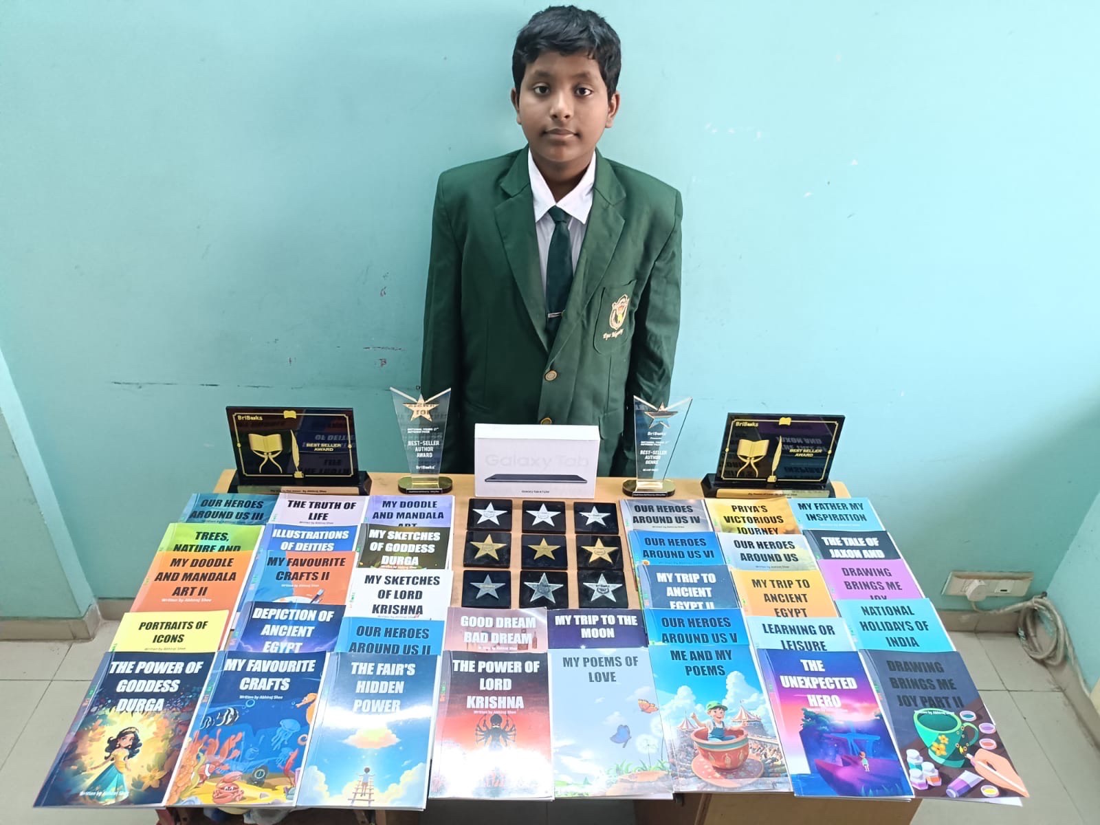 How Abhiraj Shee is Redefining Young Excellence Through World Records, Literature, and Innovation — Detail photograph 1