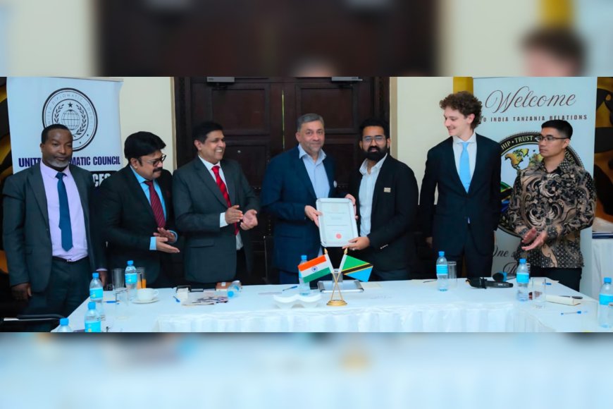Dr. Ramakrishna Vijayakumar Appointed Honorary Health Commissioner by India Africa Trade Council in Tanzania — Detail photograph 1