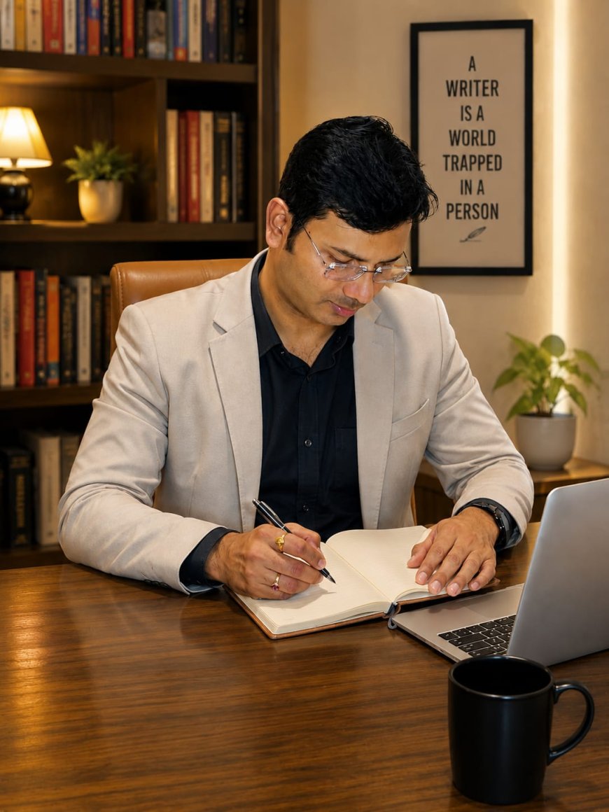 The Story Behind the Story: Debut Author Aneesh Sarkar Opens Up About His First Book — Detail photograph 1