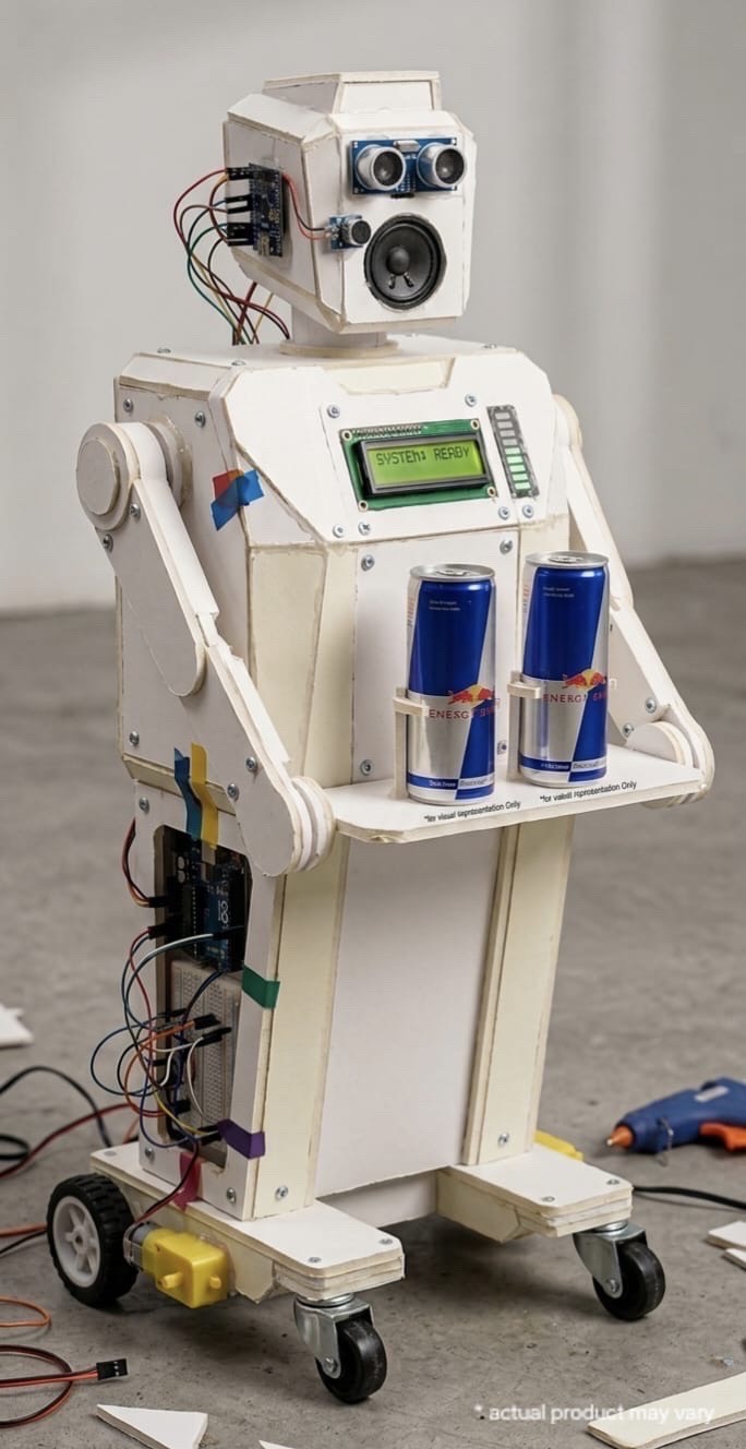 Niladri Banerjee : How an Electronics & Communication Engineer from Kolkata Built an AI Humanoid Robot on an Approximate ₹10,000 Budget — Detail photograph 1
