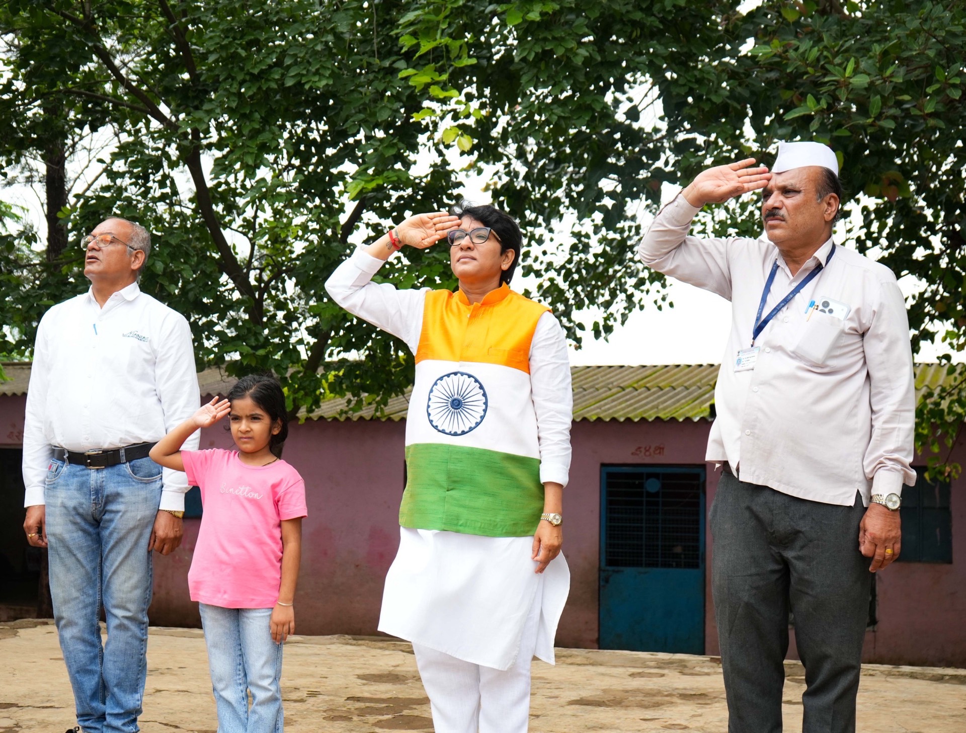 When Independence Day Came Alive in the Smiles of Children