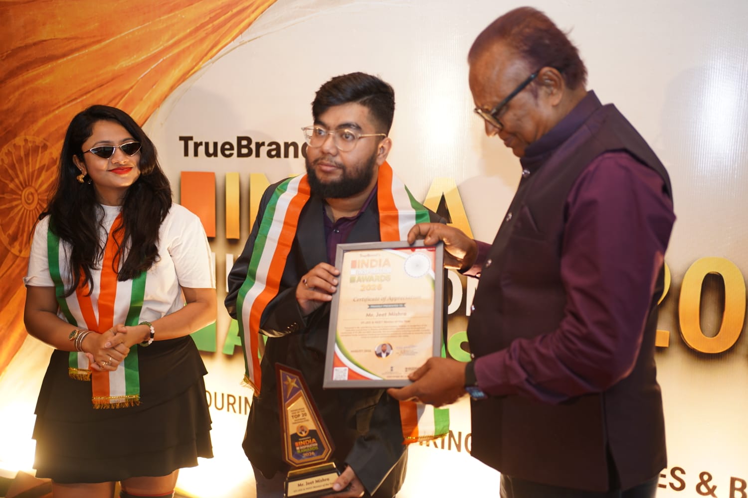 Jeet Mishra Honoured as ‘IIT-JEE & NEET Mentor of the Year’ at India Inspiration Awards 2026