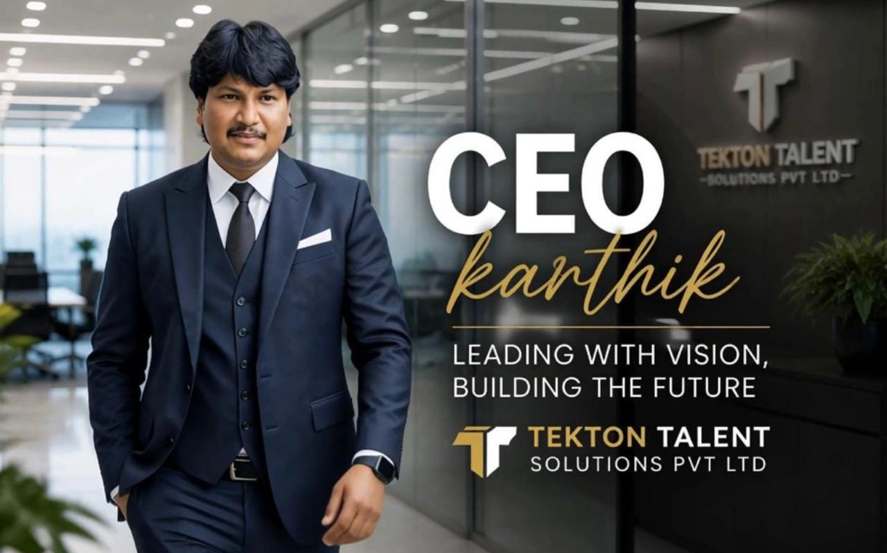 NCH Saikarthik: Driving IT Recruitment and Talent Solutions Through Tekton Talent Solutions