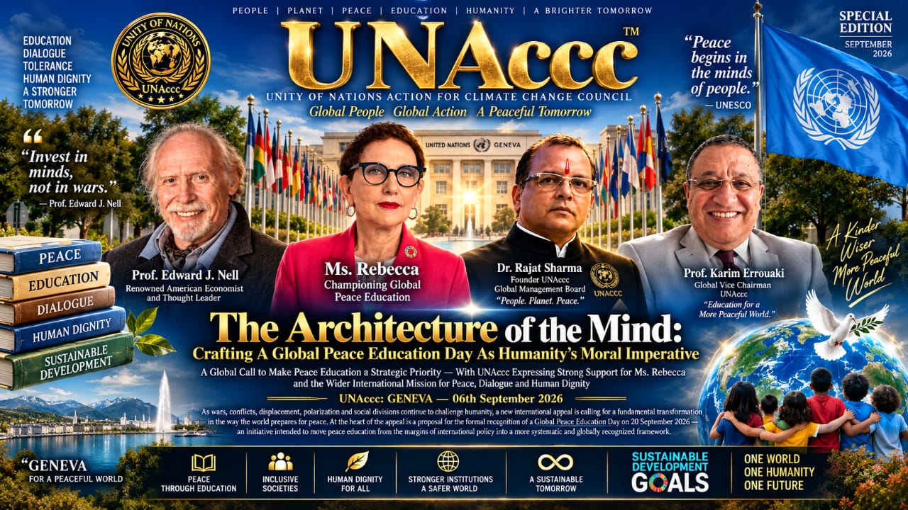 The Architecture of the Mind: Crafting A Global Peace Education Day As Humanity’s Moral