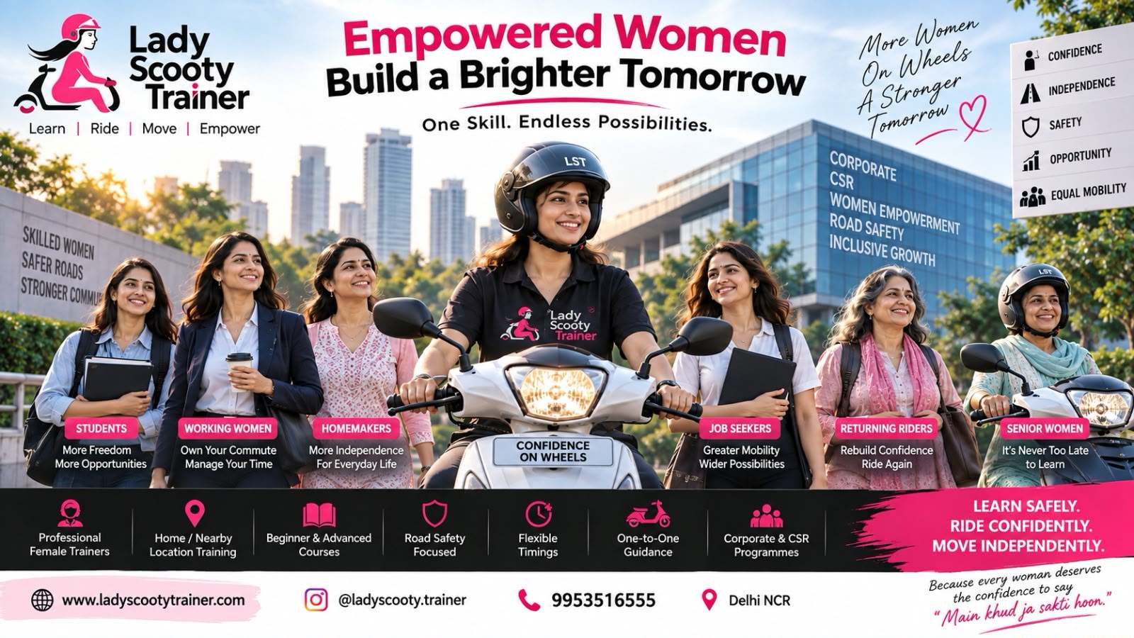 Women’s Mobility: How Lady Scooty Trainer Is Building Confidence, Safety and Independence