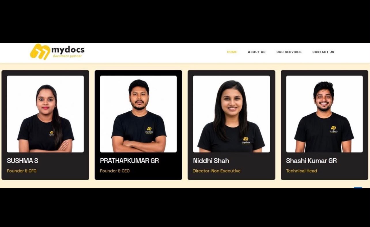 Mydocs: Building a Professional Document Partner for Smarter, Reliable and Technology Driven Documentation